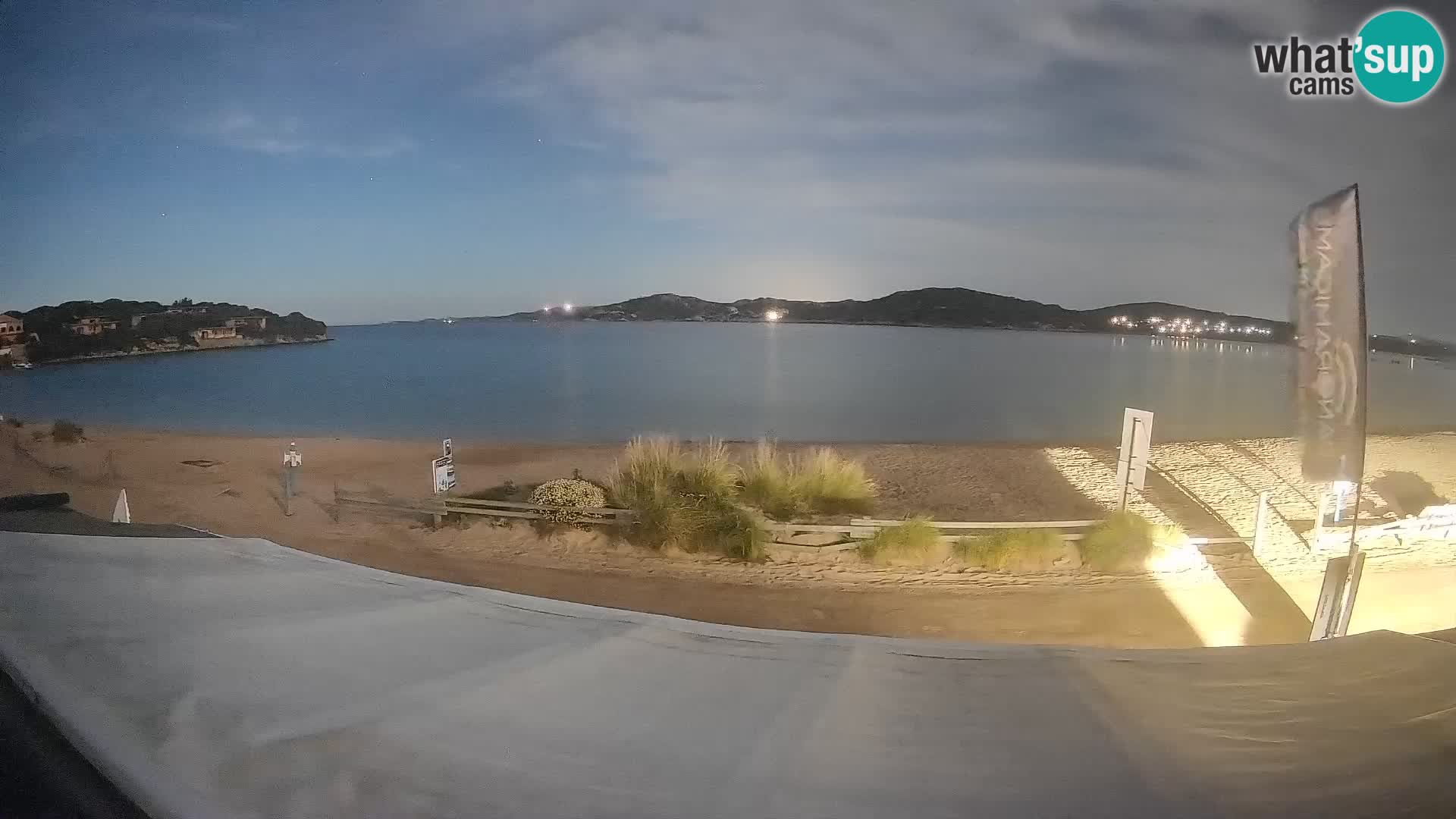 Porto Pollo Windsurfing and Kite surfing live webcam – Sardinia – Italy