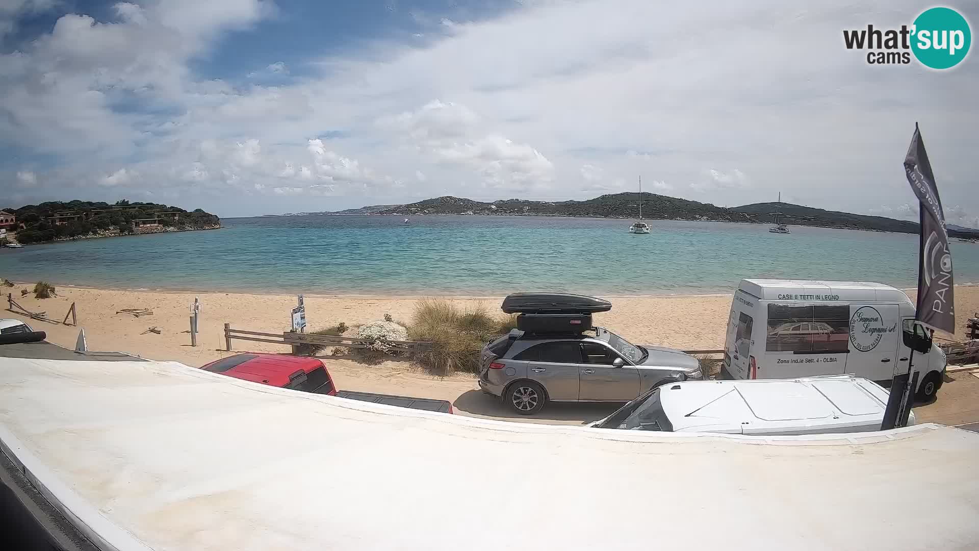 Porto Pollo Windsurf y Kitesurf Webcam en vivo – Cerdeña – Italia