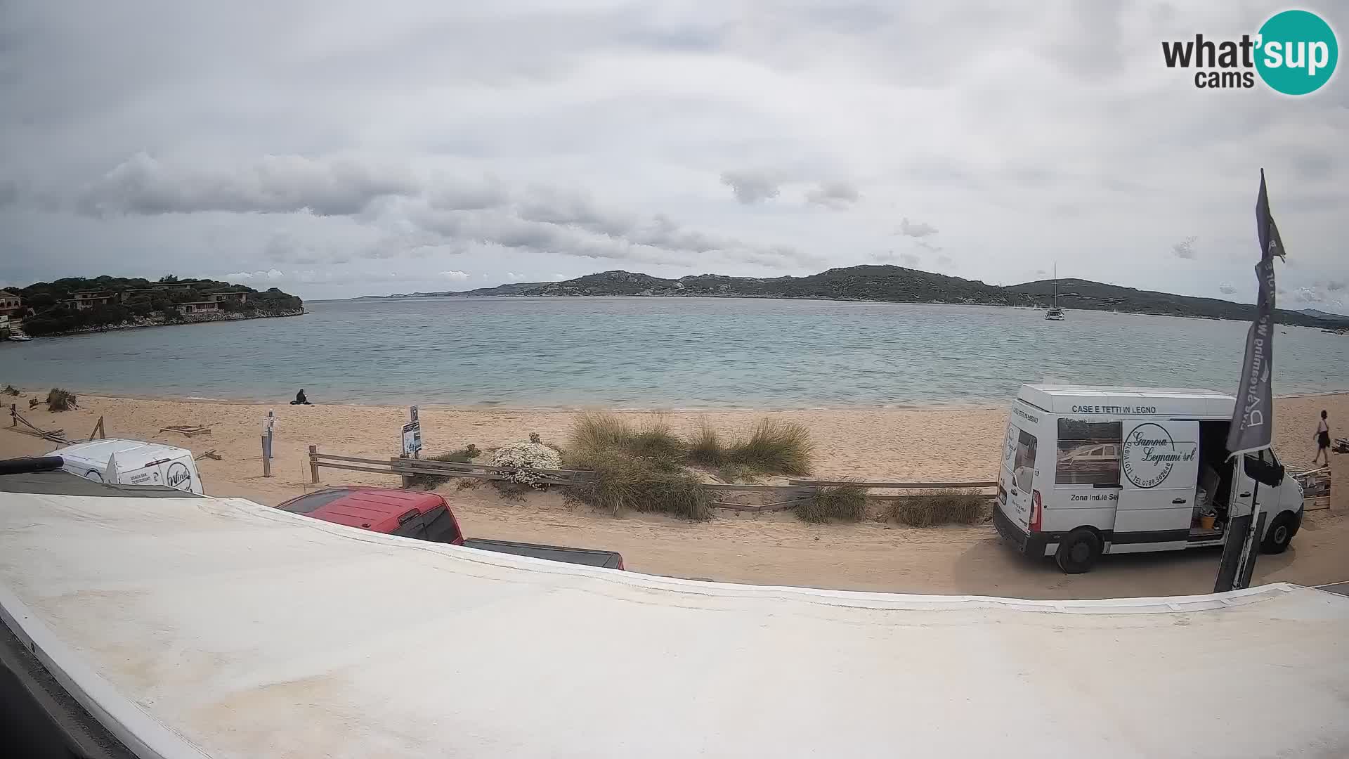 Porto Pollo Windsurfing i Kite surfanje web kamera uživo – Sardinija – Italija