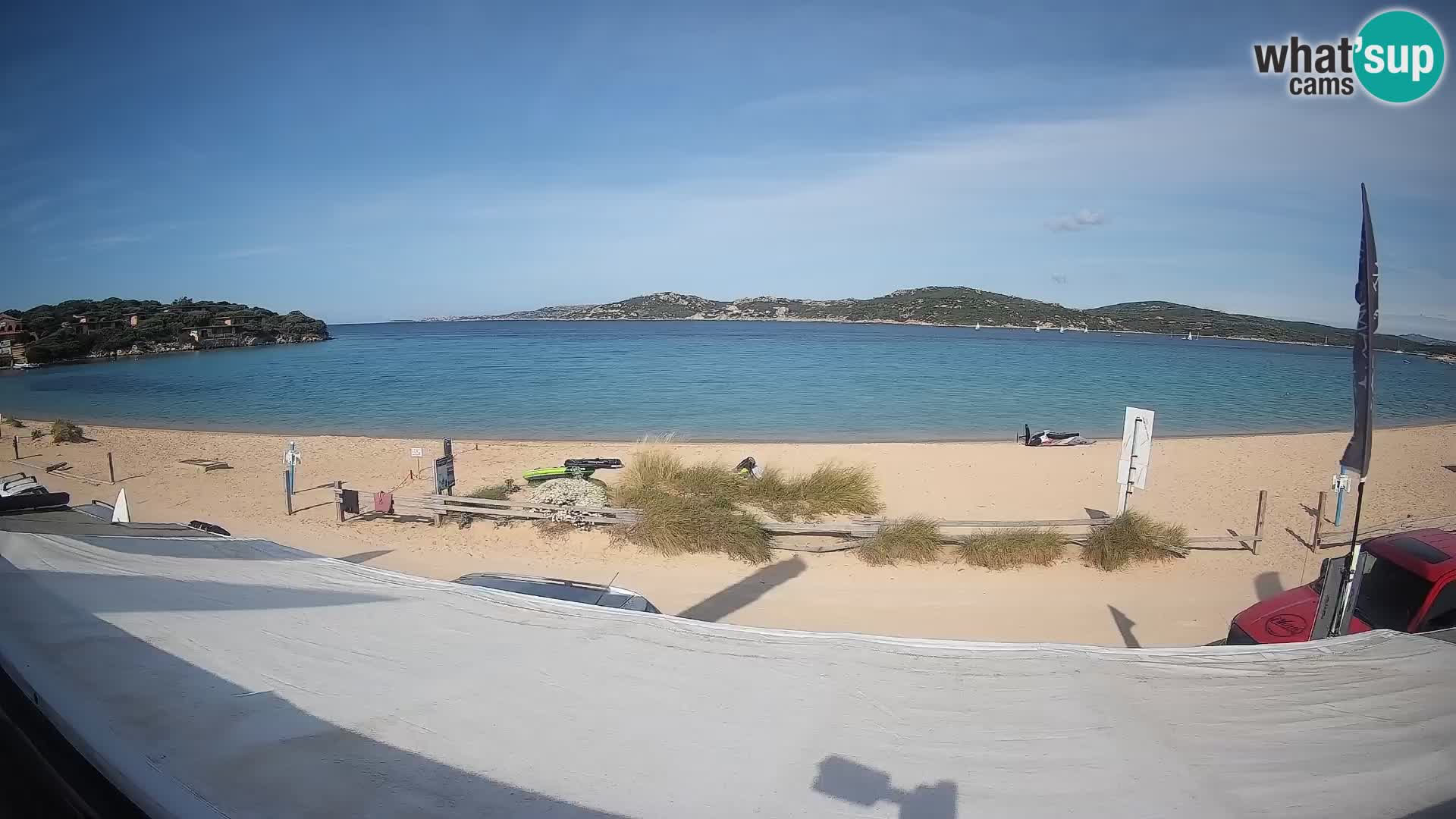 Porto Pollo Windsurfing i Kite surfanje web kamera uživo – Sardinija – Italija