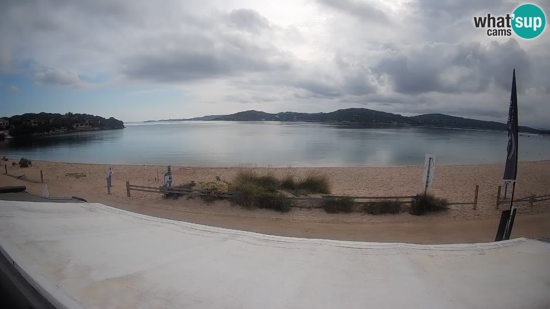 Porto Pollo Windsurfing and Kite surfing live webcam – Sardinia – Italy