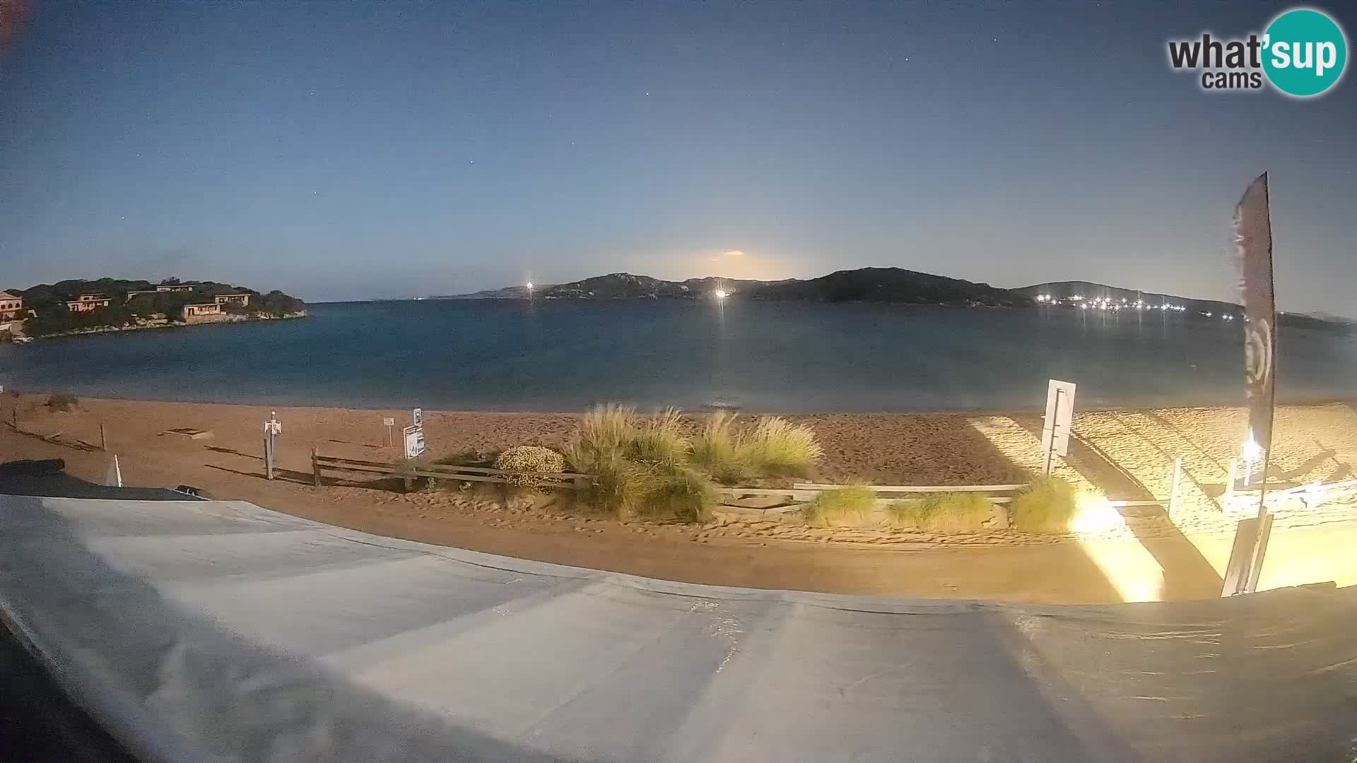 Porto Pollo Windsurfing and Kite surfing live webcam – Sardinia – Italy