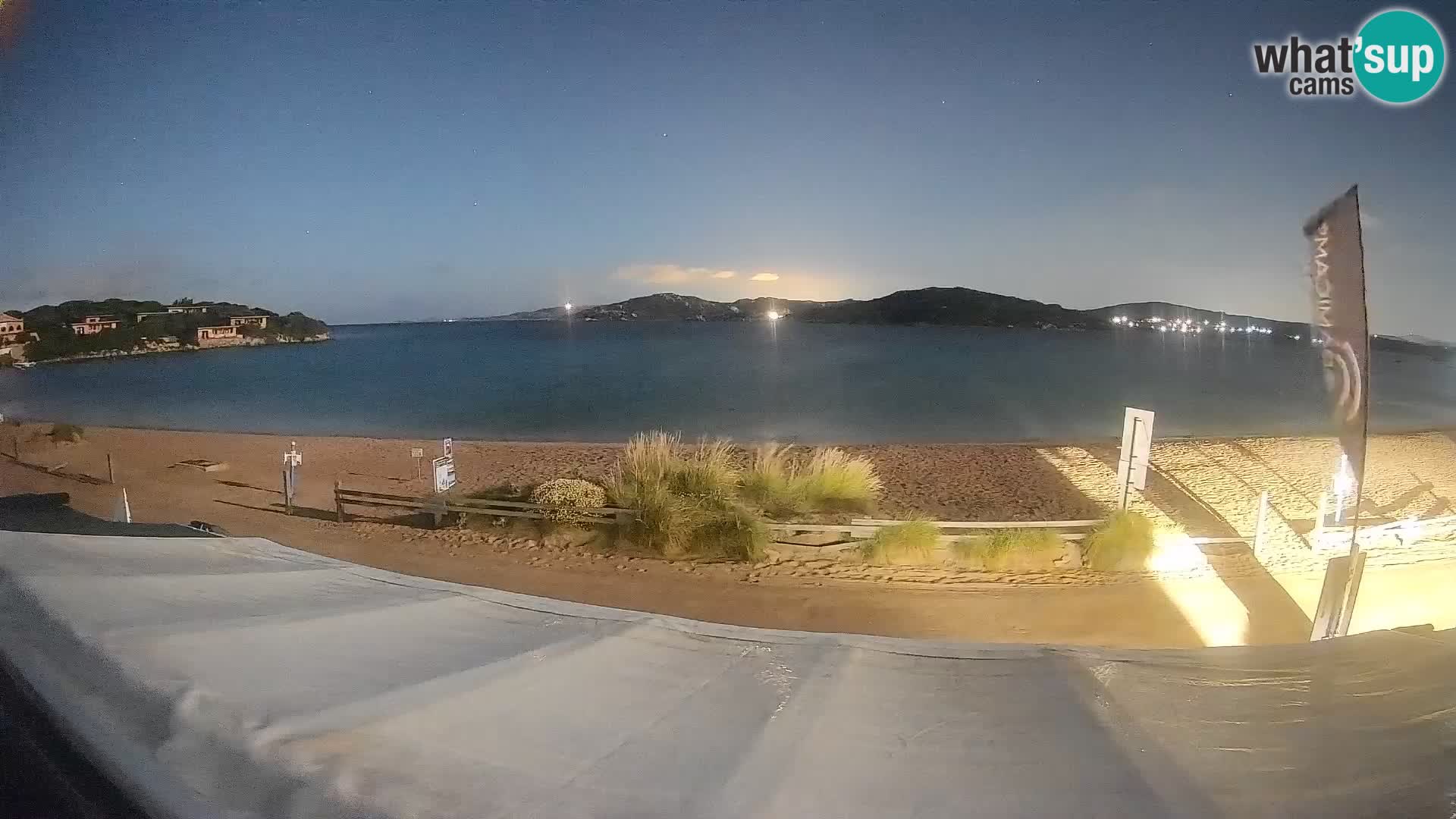 Porto Pollo Windsurfing and Kite surfing live webcam – Sardinia – Italy
