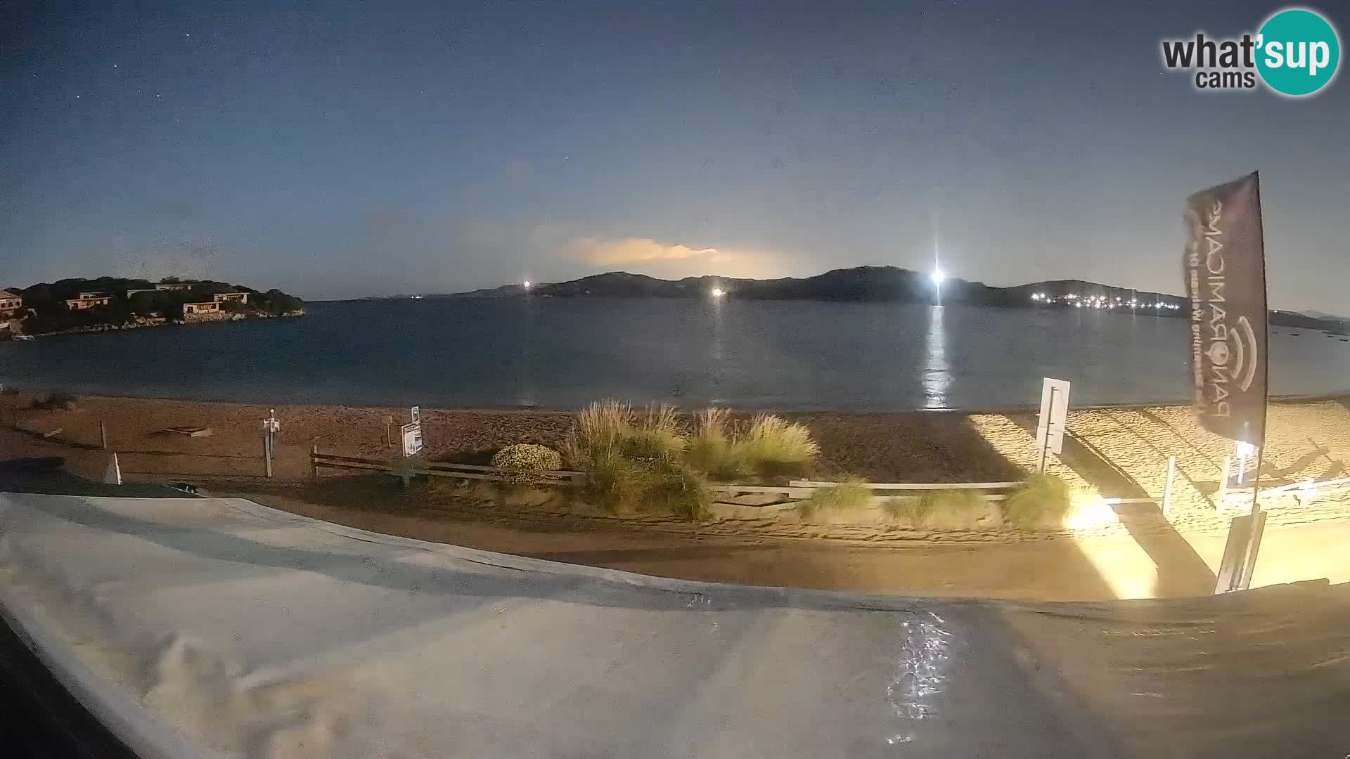 Porto Pollo Windsurfing and Kite surfing live webcam – Sardinia – Italy