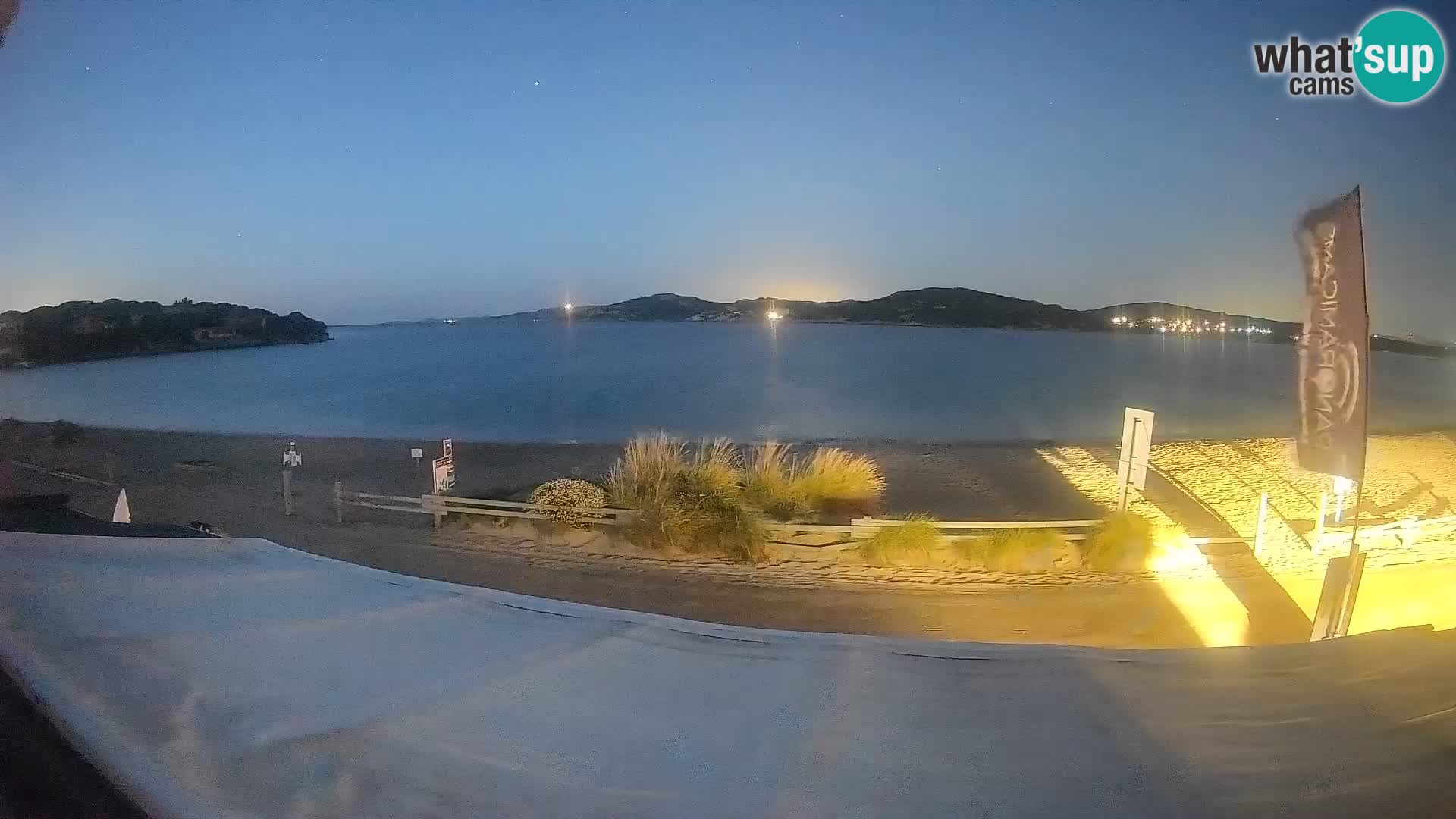 Porto Pollo Windsurfing and Kite surfing live webcam – Sardinia – Italy