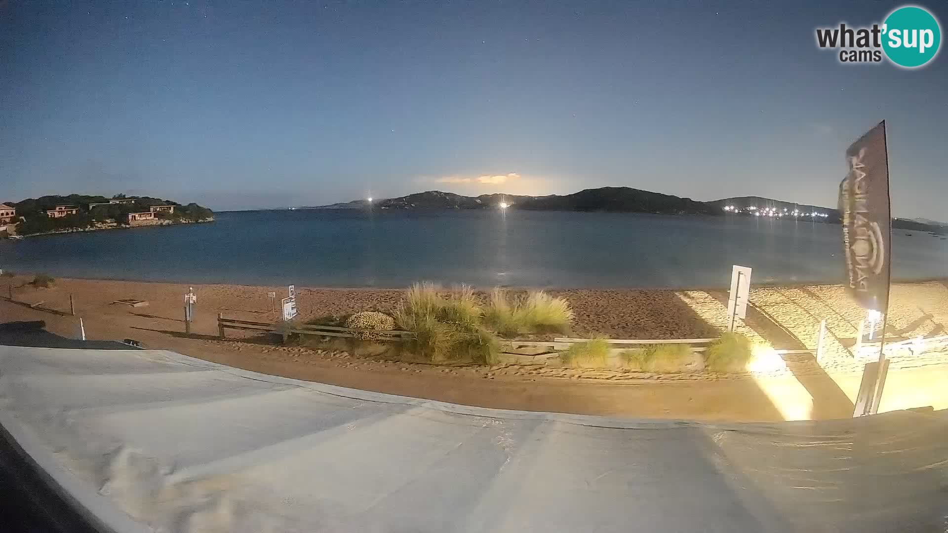 Porto Pollo Windsurfing and Kite surfing live webcam – Sardinia – Italy
