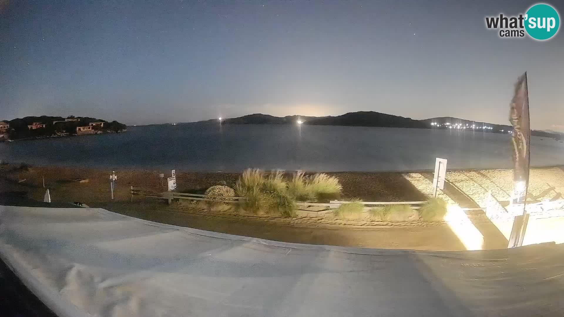 Porto Pollo Windsurfing and Kite surfing live webcam – Sardinia – Italy