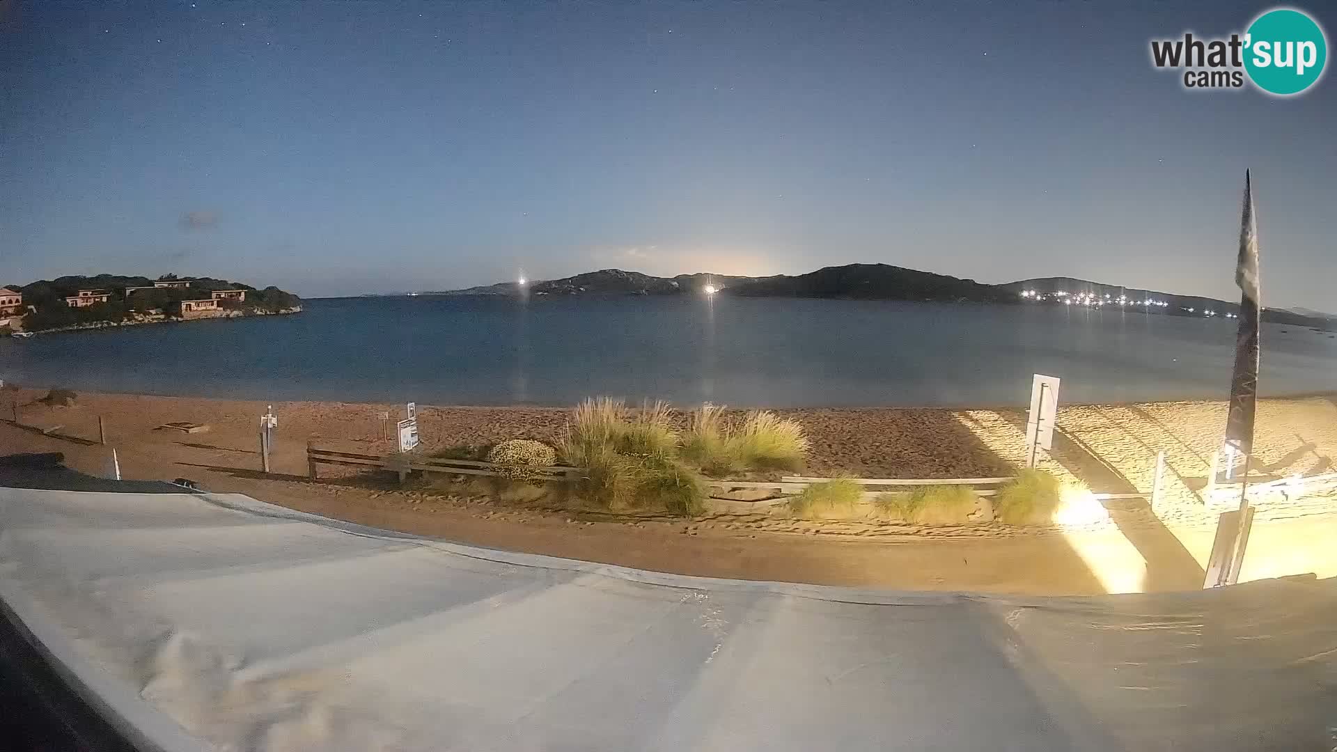 Porto Pollo Windsurfing and Kite surfing live webcam – Sardinia – Italy