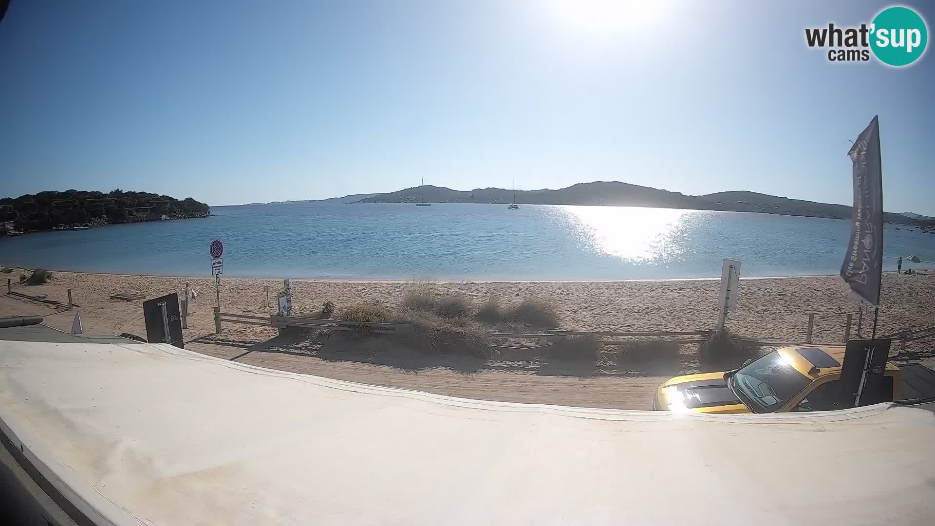 Porto Pollo Windsurfen und Kitesurfen Live-Webcam – Sardinien – Italien