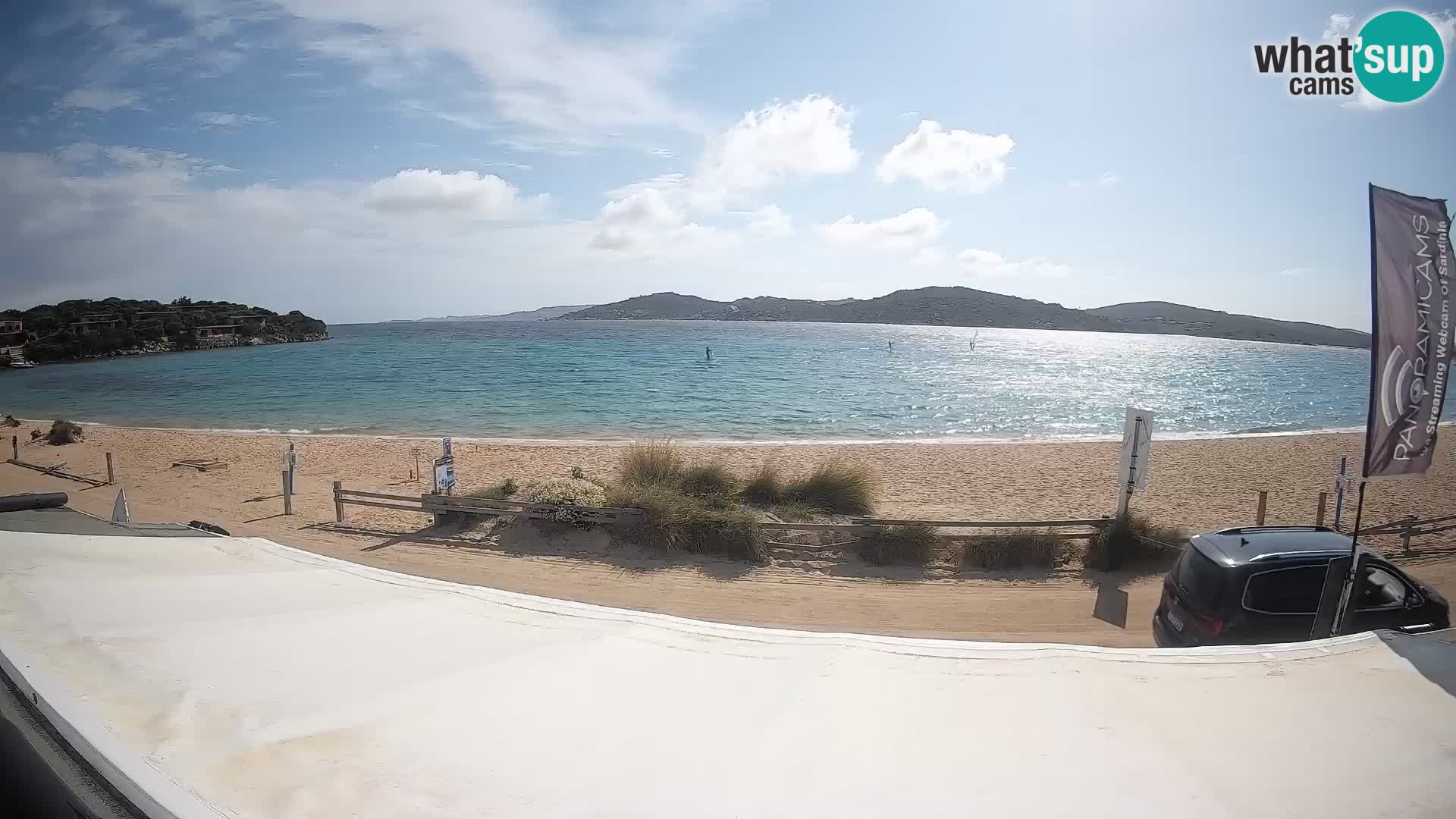 Porto Pollo Windsurfing i Kite surfanje web kamera uživo – Sardinija – Italija
