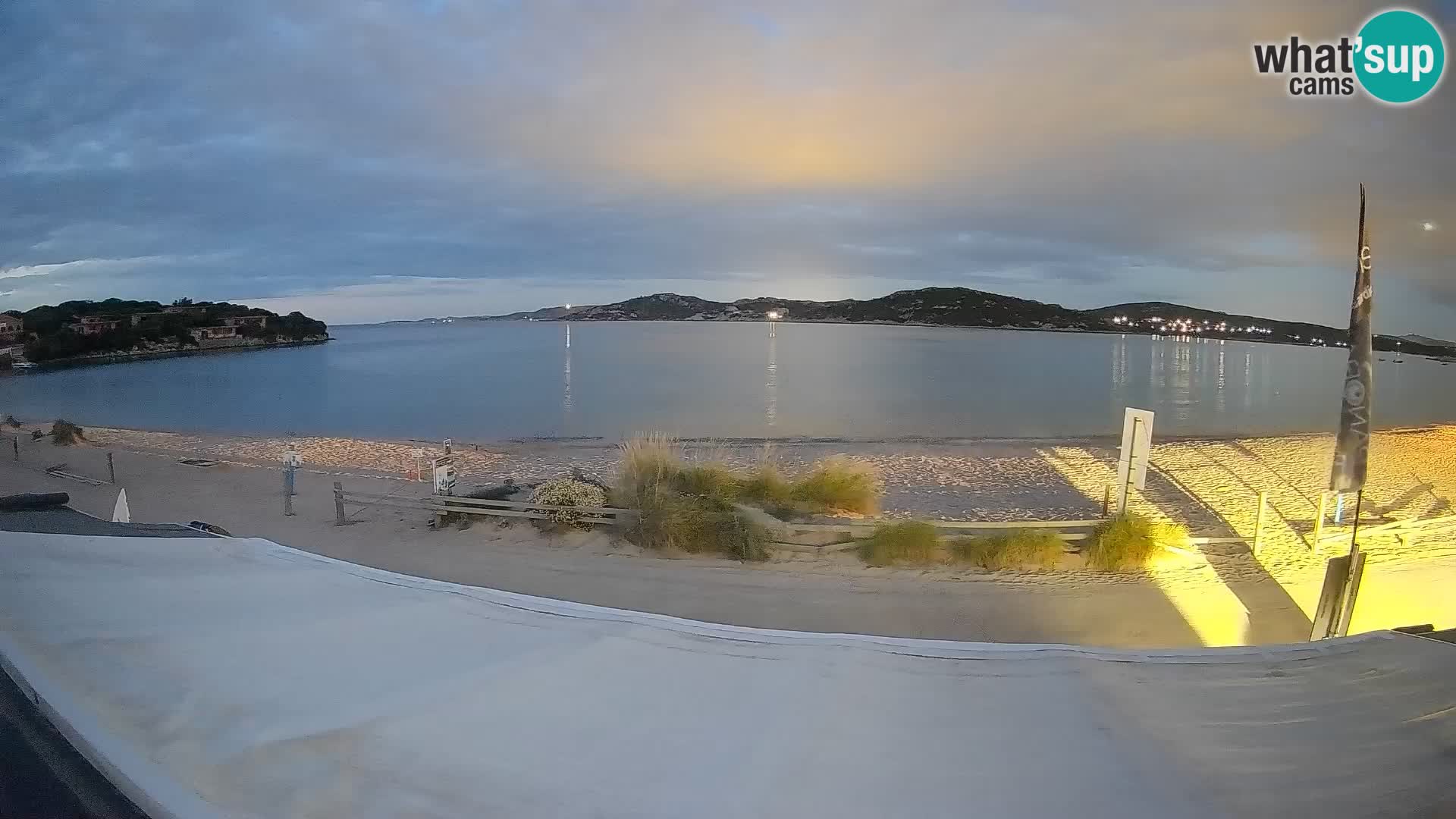 Porto Pollo Windsurfing i Kite surfanje web kamera uživo – Sardinija – Italija
