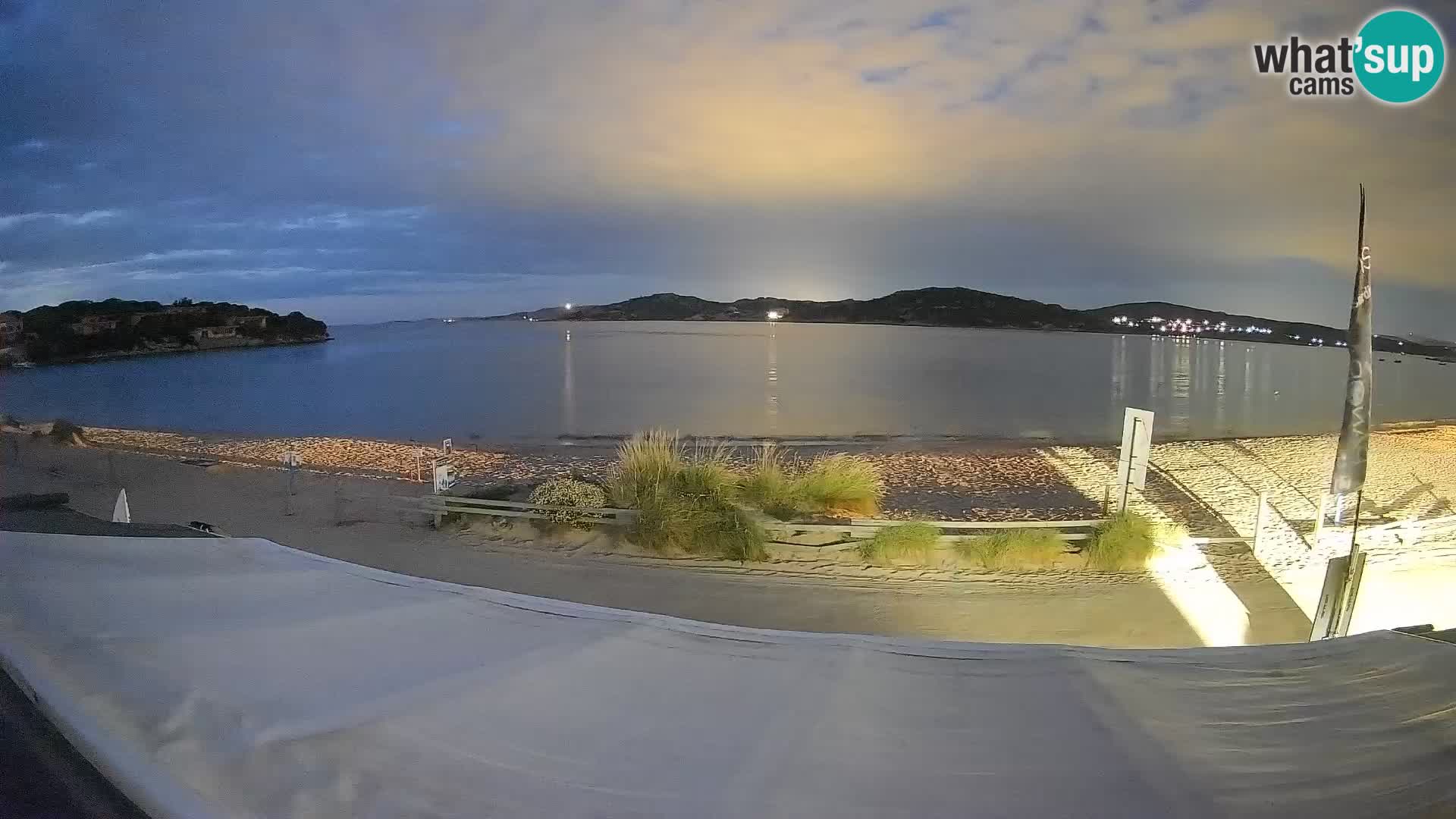 Porto Pollo Windsurfing and Kite surfing live webcam – Sardinia – Italy