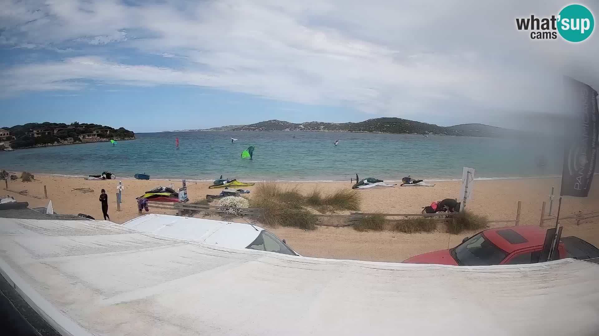 Porto Pollo Windsurfing i Kite surfanje web kamera uživo – Sardinija – Italija