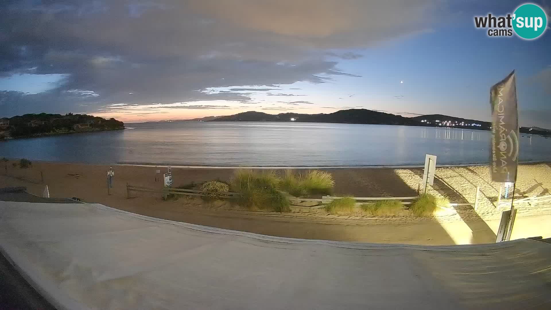 Porto Pollo Windsurfing and Kite surfing live webcam – Sardinia – Italy