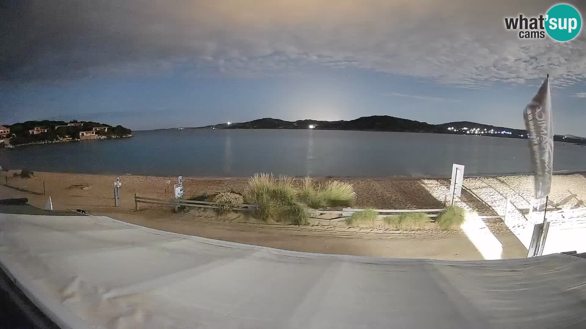 Porto Pollo Windsurfing and Kite surfing live webcam – Sardinia – Italy