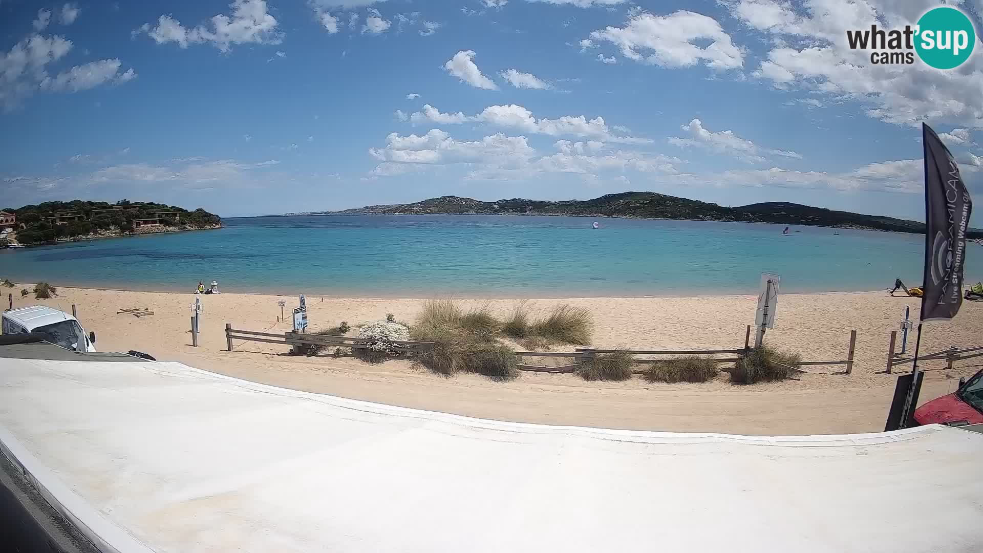 Porto Pollo Windsurfing i Kite surfanje web kamera uživo – Sardinija – Italija