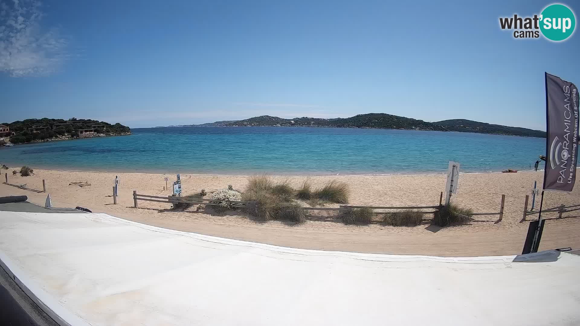 Porto Pollo Windsurfing and Kite surfing live webcam – Sardinia – Italy