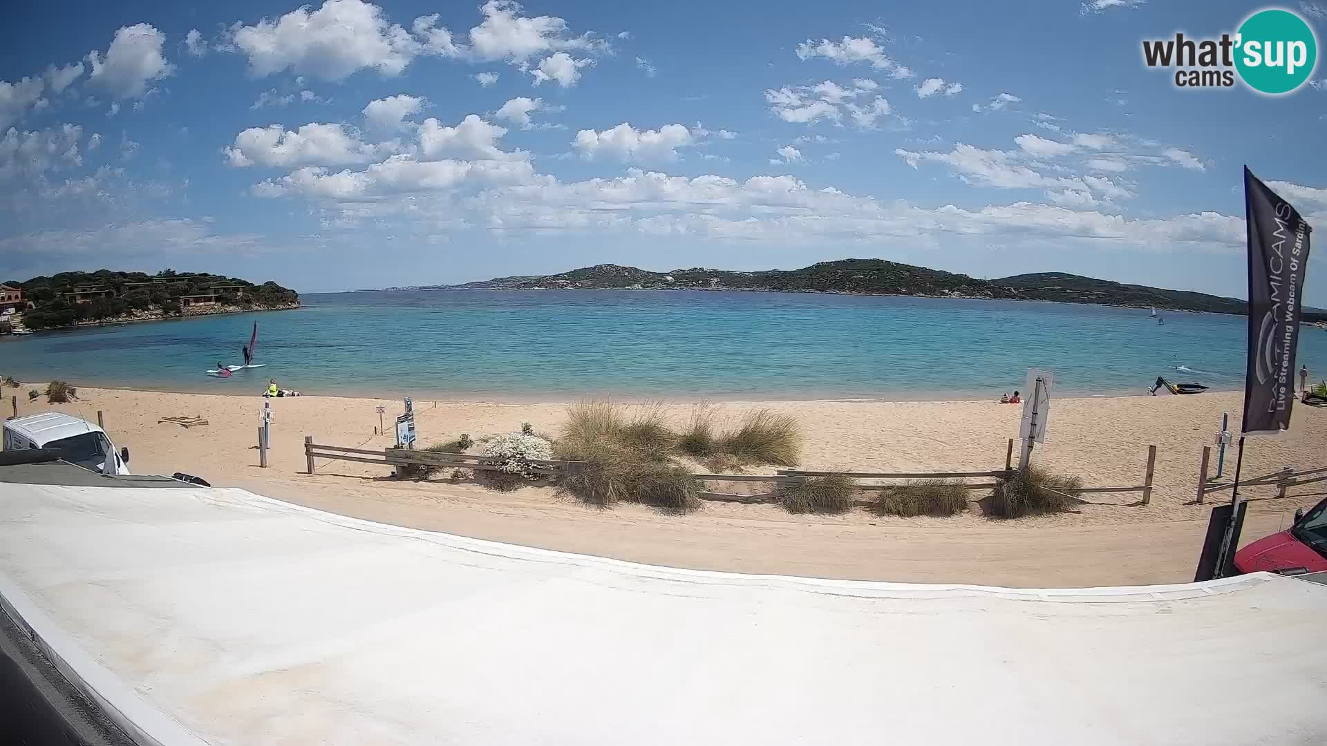 Porto Pollo Windsurfen und Kitesurfen Live-Webcam – Sardinien – Italien
