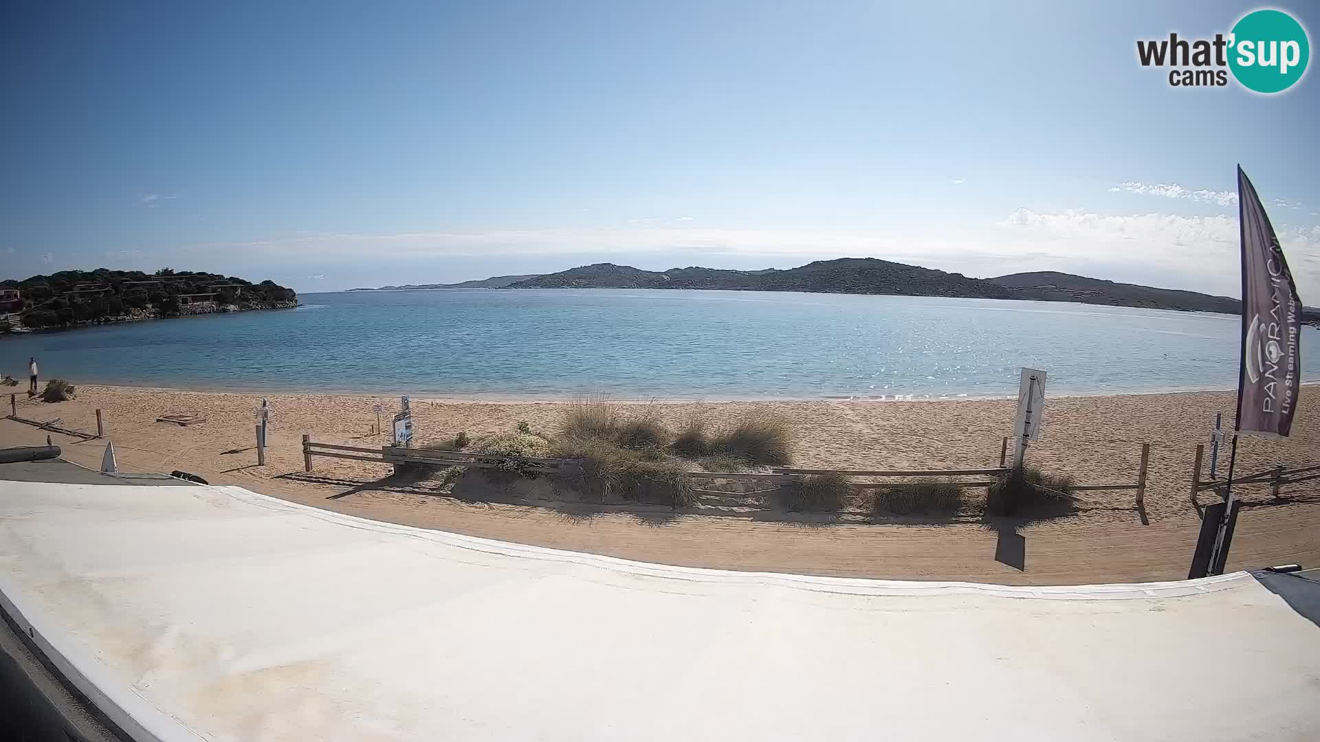 Porto Pollo Windsurfing i Kite surfanje web kamera uživo – Sardinija – Italija
