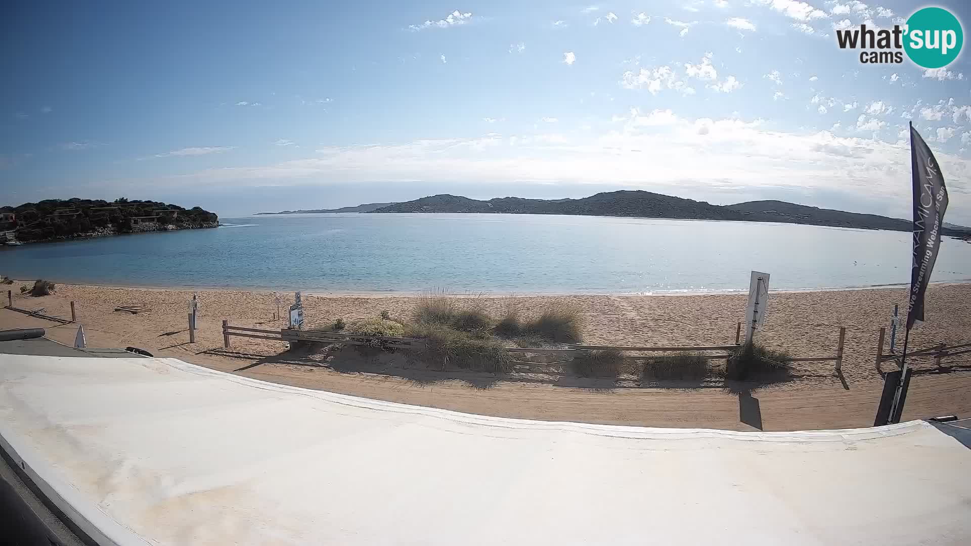 Porto Pollo Windsurfing i Kite surfanje web kamera uživo – Sardinija – Italija