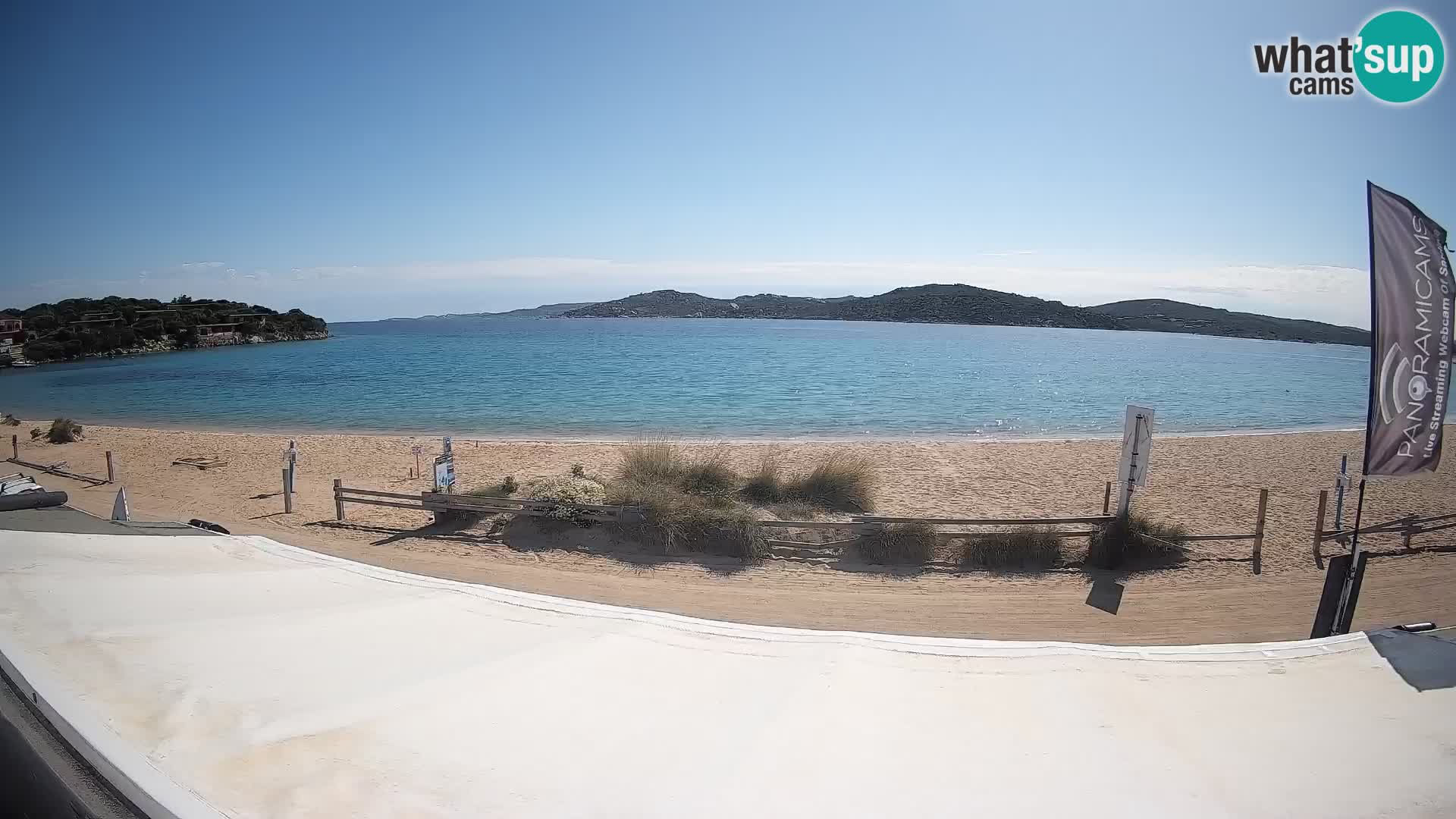 Porto Pollo Windsurfing i Kite surfanje web kamera uživo – Sardinija – Italija