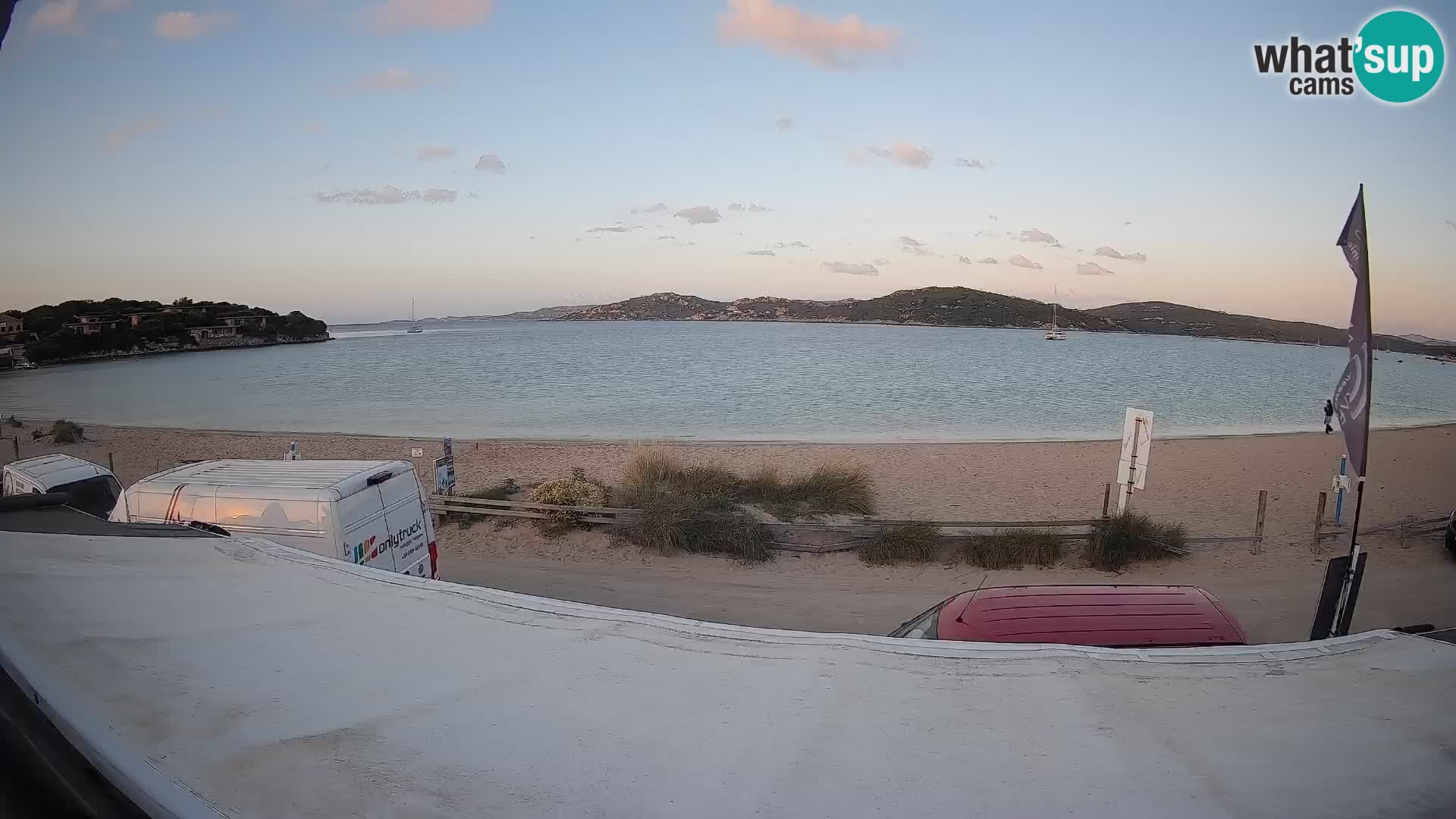 Porto Pollo Windsurf y Kitesurf Webcam en vivo – Cerdeña – Italia