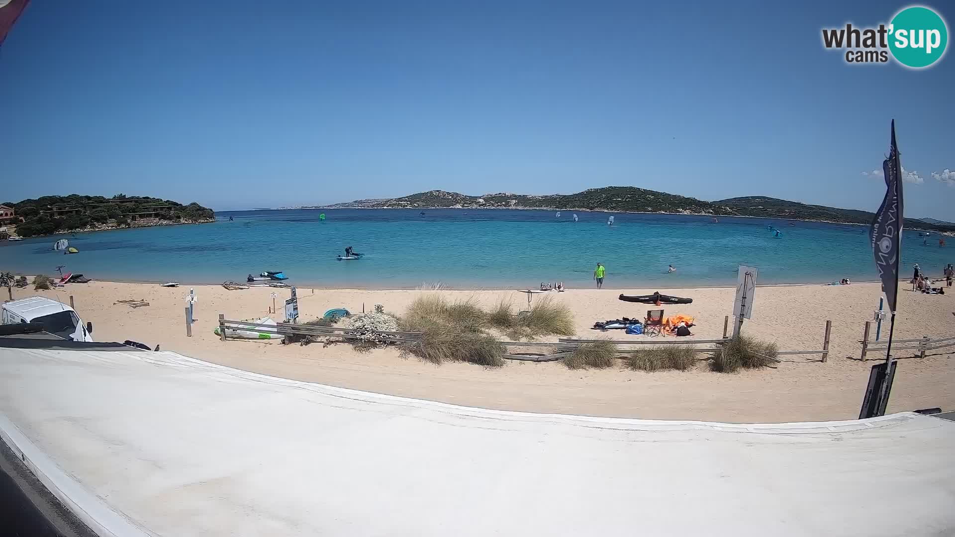 Porto Pollo Windsurf y Kitesurf Webcam en vivo – Cerdeña – Italia