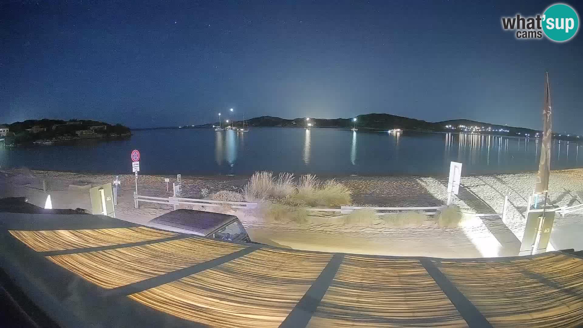 Webcam en direct de planche à voile et de kite surf à Porto Pollo – Sardaigne – Italie