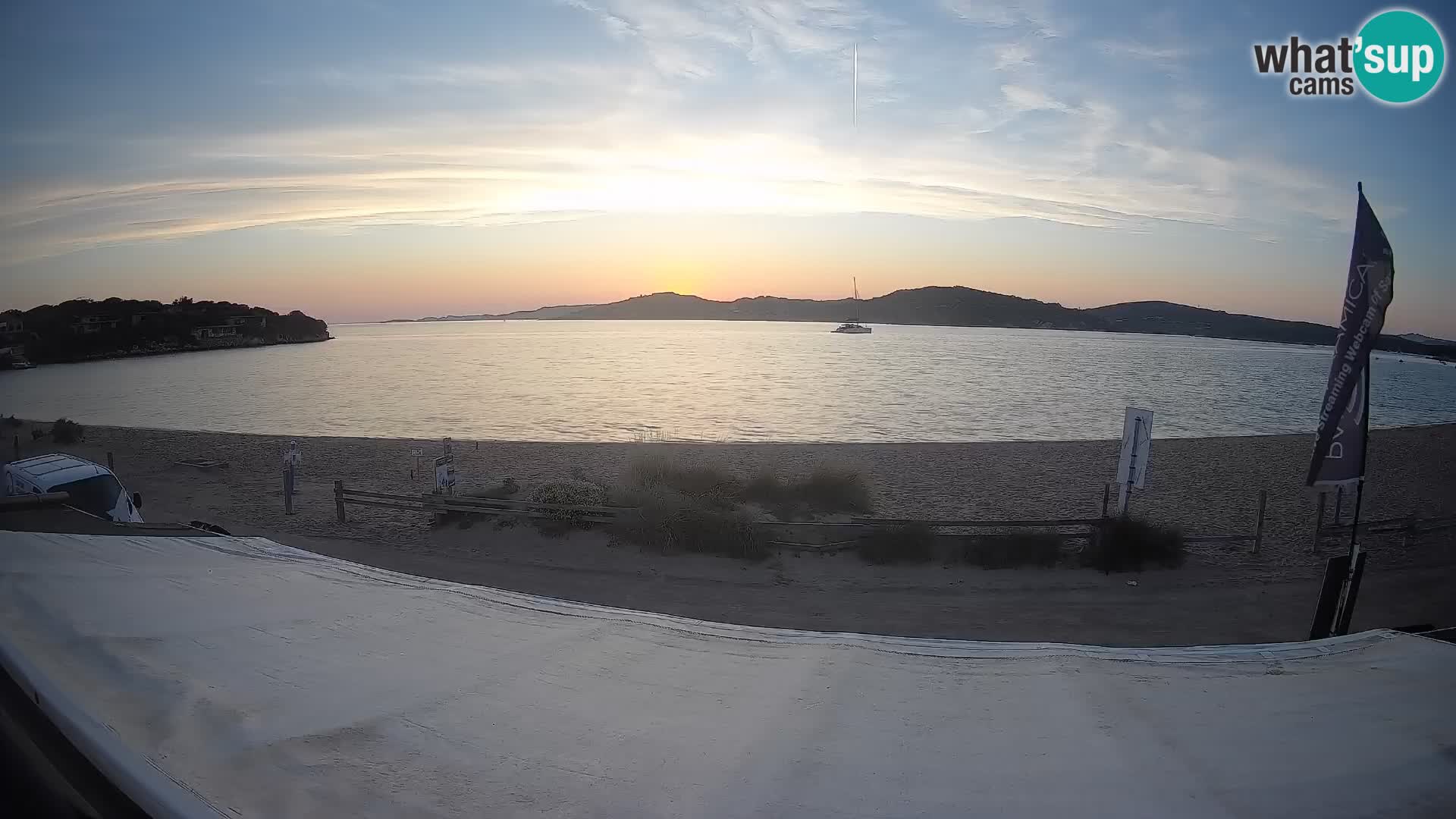 Porto Pollo Windsurf y Kitesurf Webcam en vivo – Cerdeña – Italia