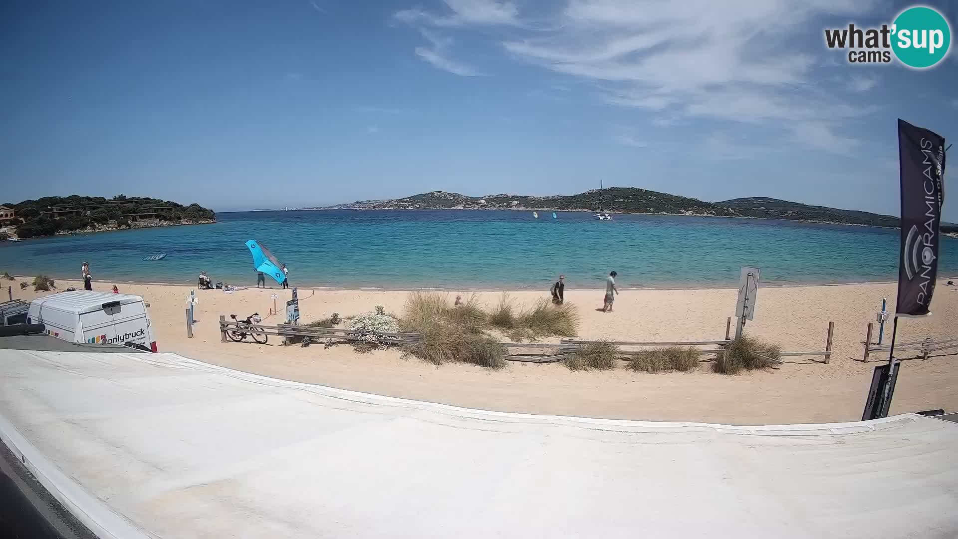 Porto Pollo Windsurf y Kitesurf Webcam en vivo – Cerdeña – Italia