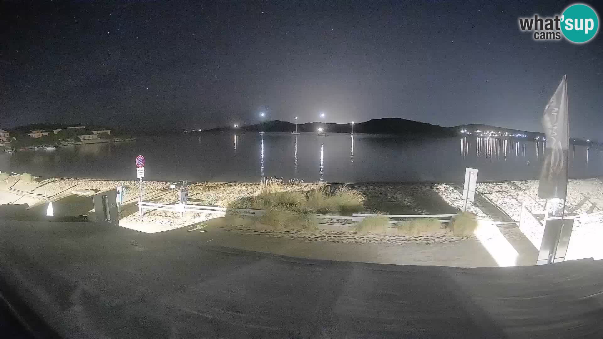 Porto Pollo Windsurfing and Kite surfing live webcam – Sardinia – Italy