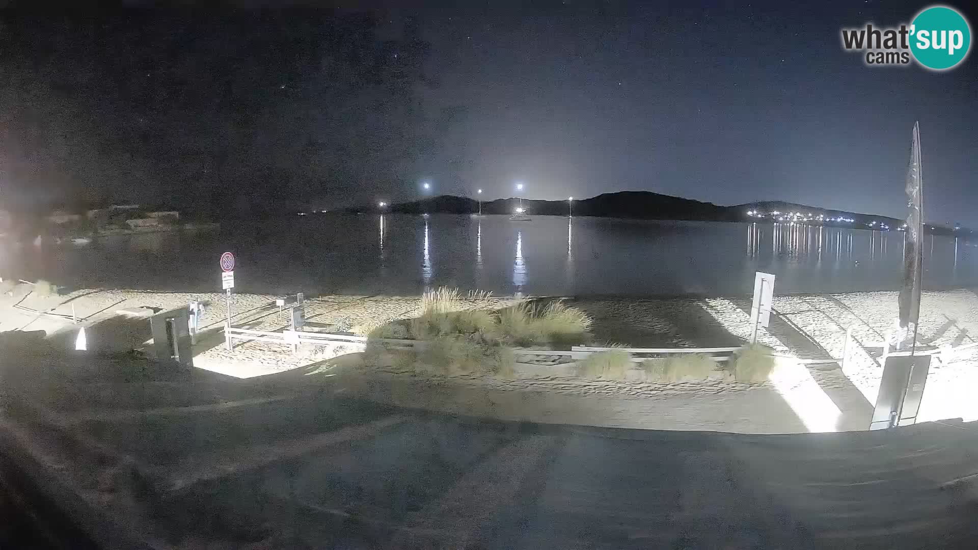 Porto Pollo Windsurfing and Kite surfing live webcam – Sardinia – Italy