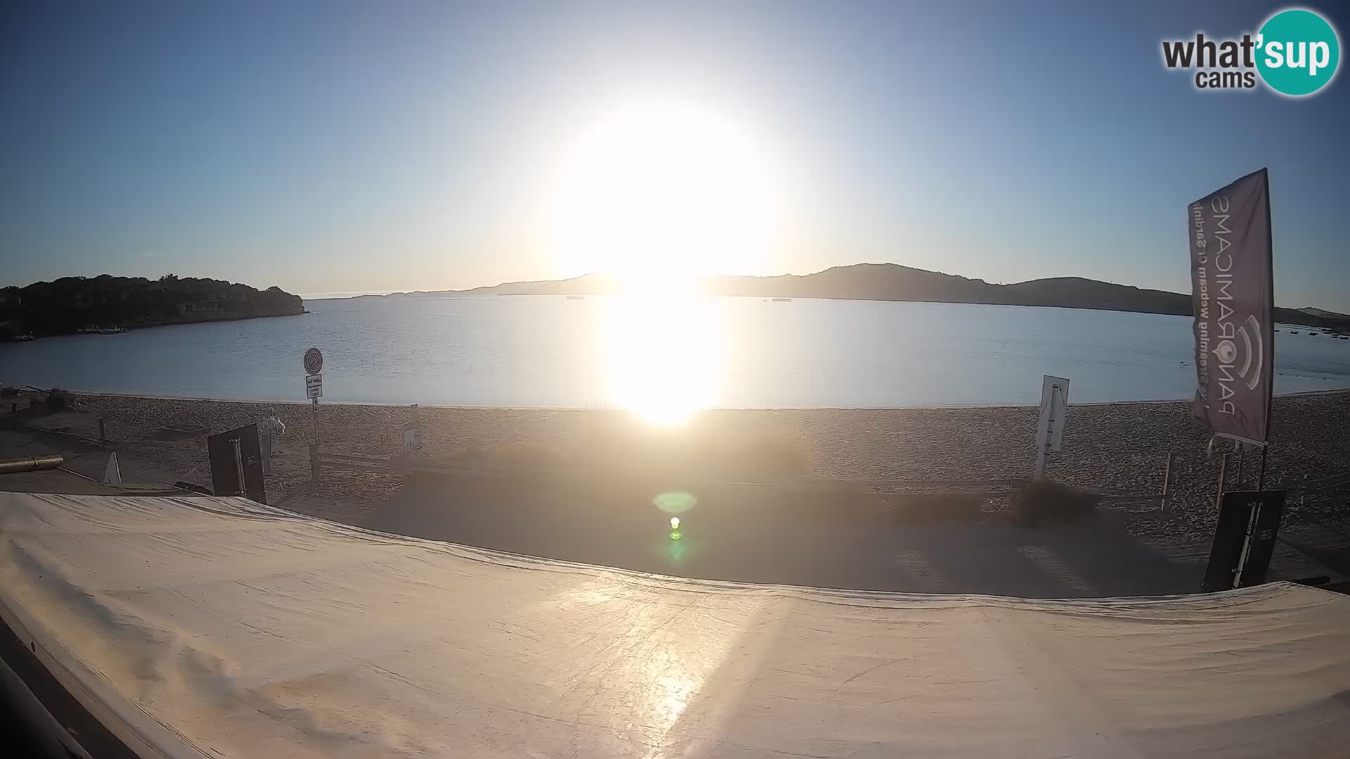 Porto Pollo Windsurfing i Kite surfanje web kamera uživo – Sardinija – Italija