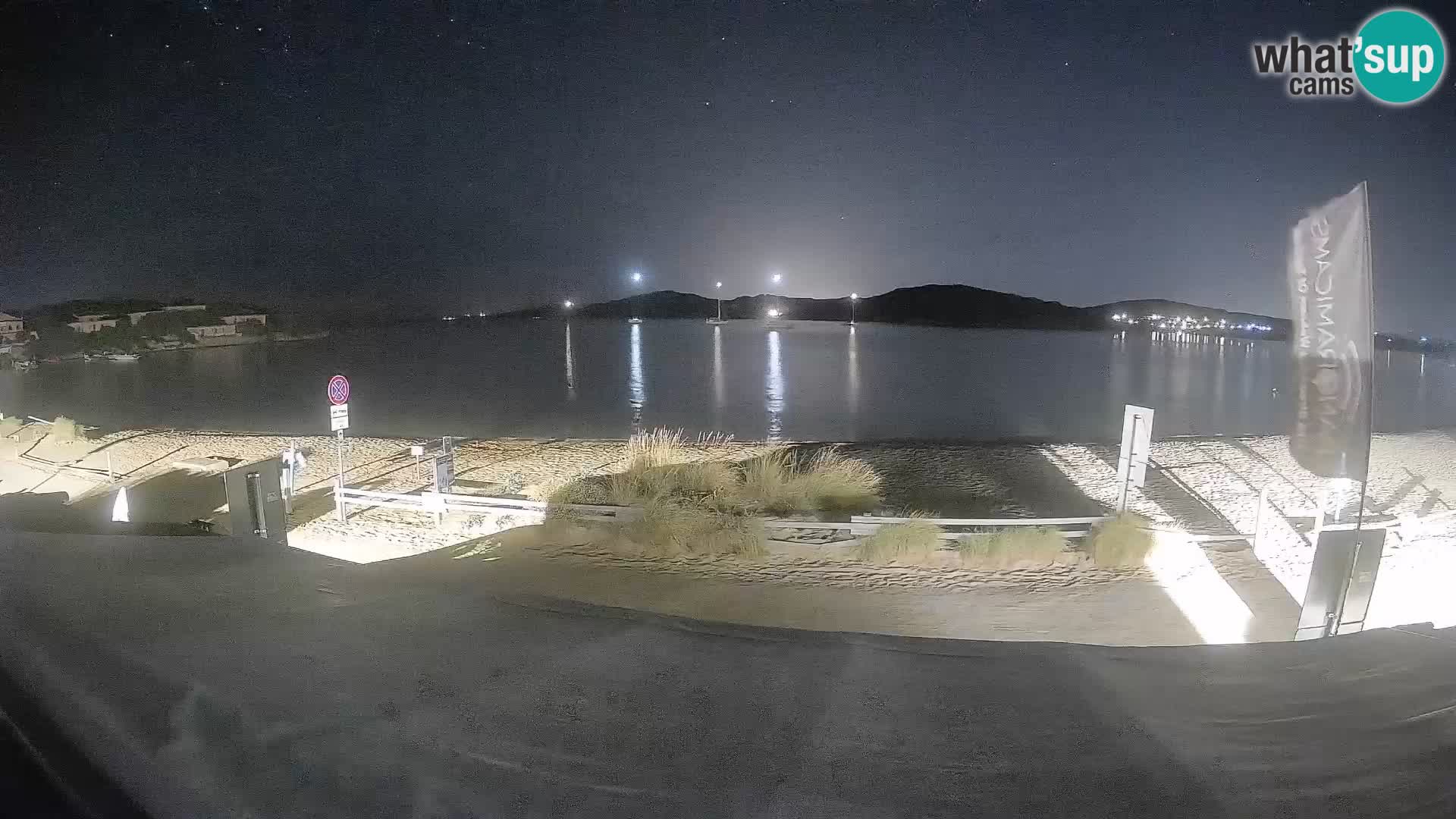 Webcam en direct de planche à voile et de kite surf à Porto Pollo – Sardaigne – Italie