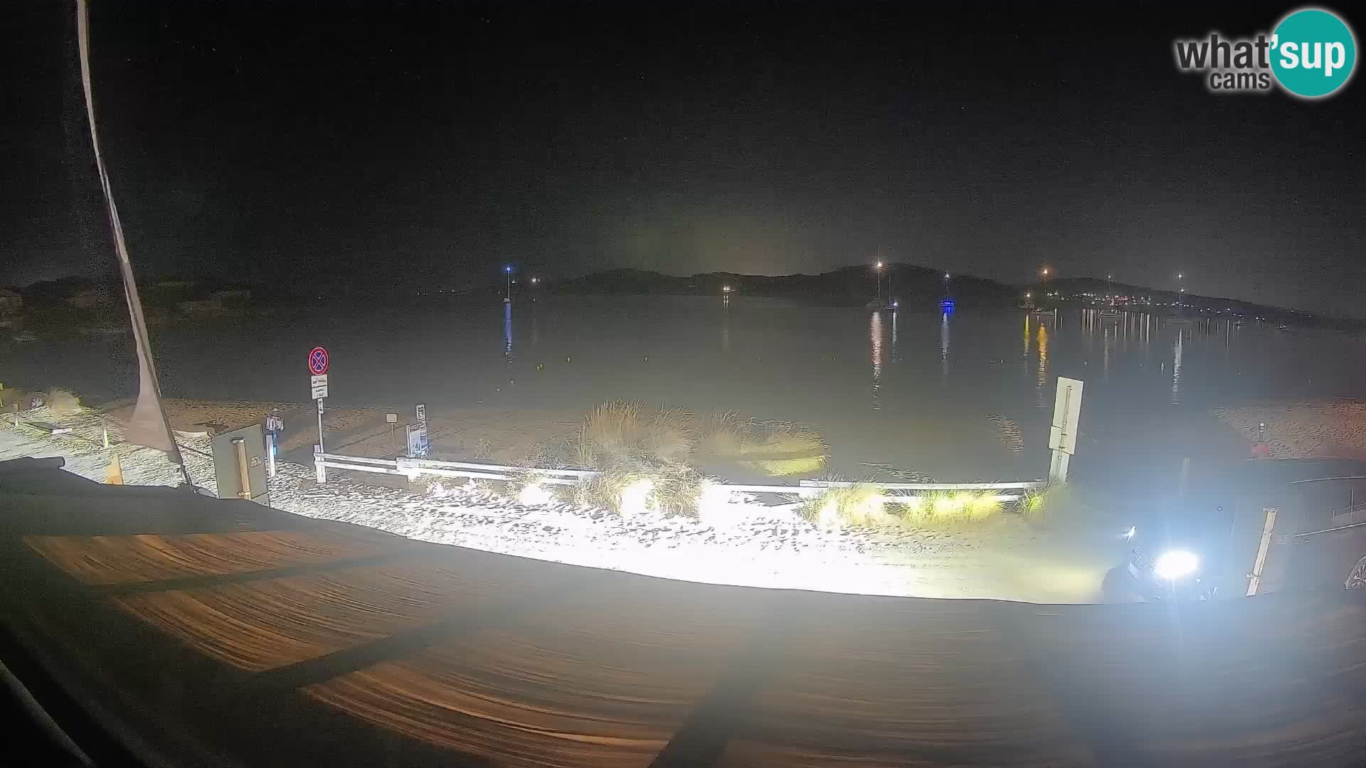 Porto Pollo Windsurfing and Kite surfing live webcam – Sardinia – Italy