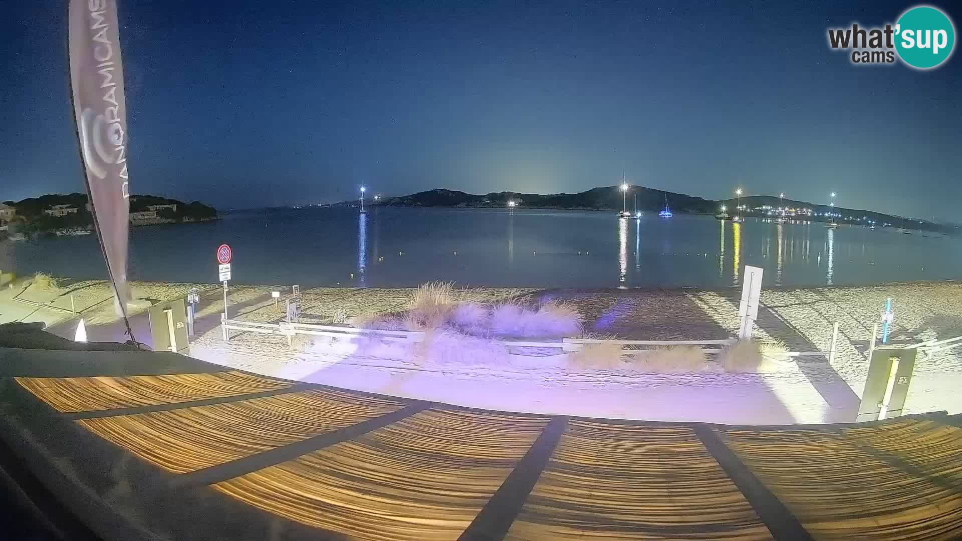 Porto Pollo Windsurfing and Kite surfing live webcam – Sardinia – Italy