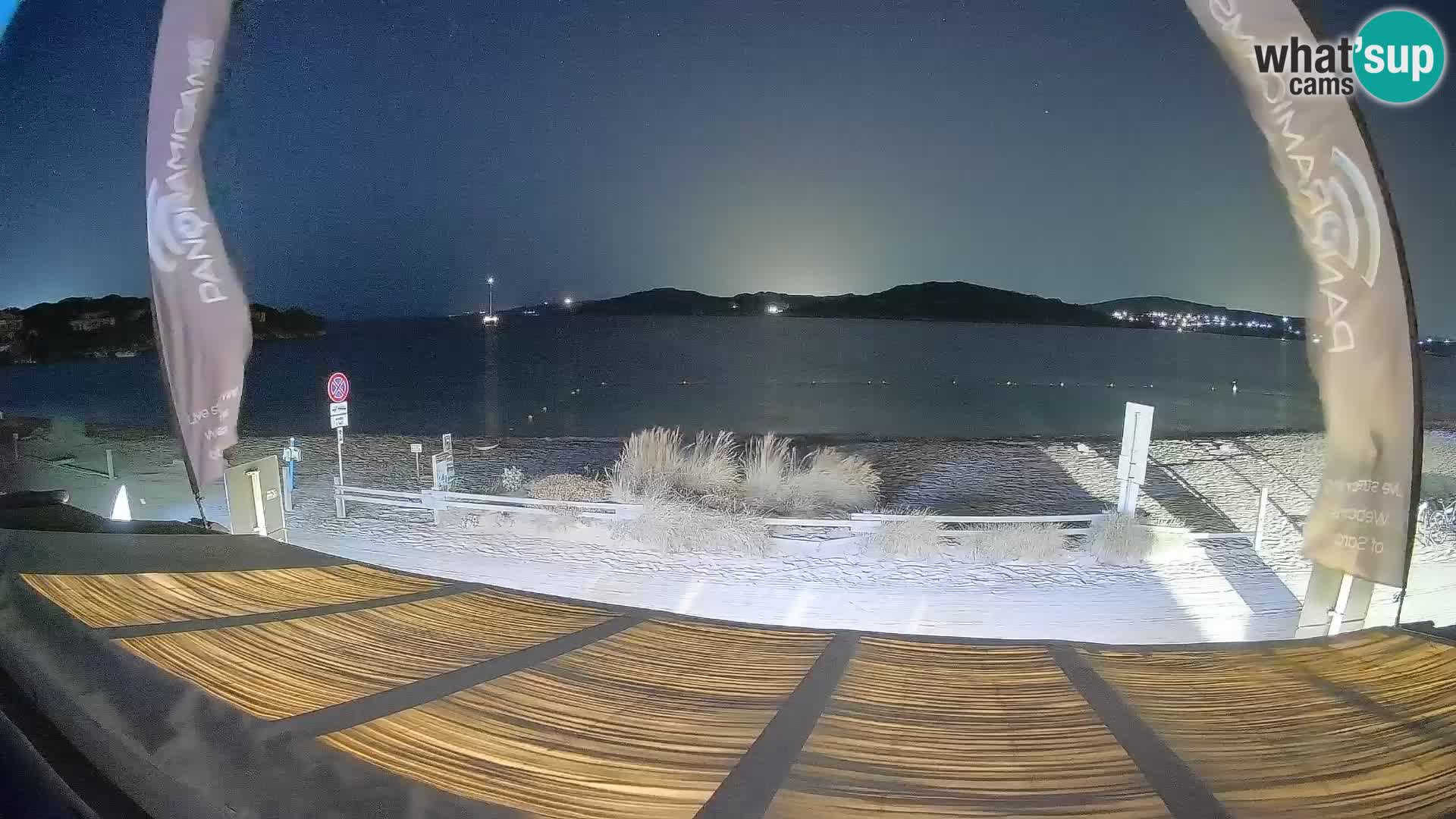 Porto Pollo Windsurfing and Kite surfing live webcam – Sardinia – Italy