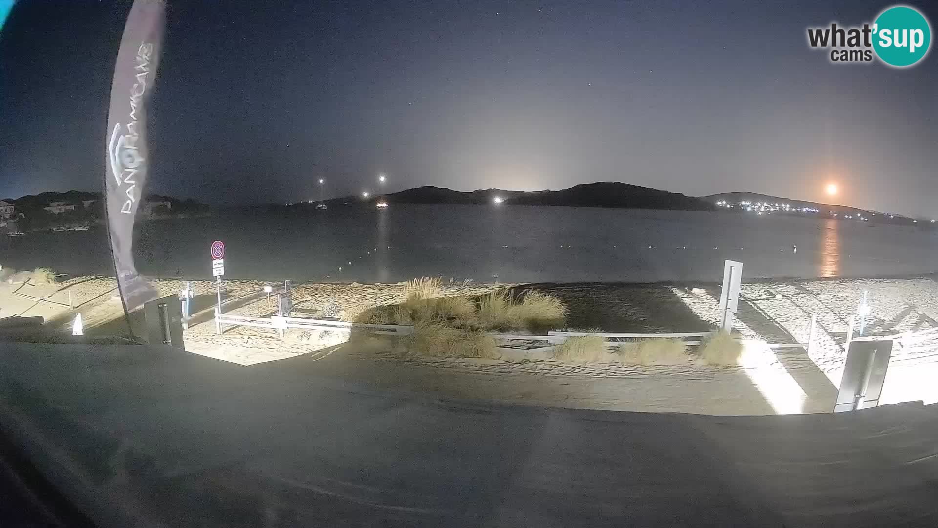 Porto Pollo Windsurfing and Kite surfing live webcam – Sardinia – Italy