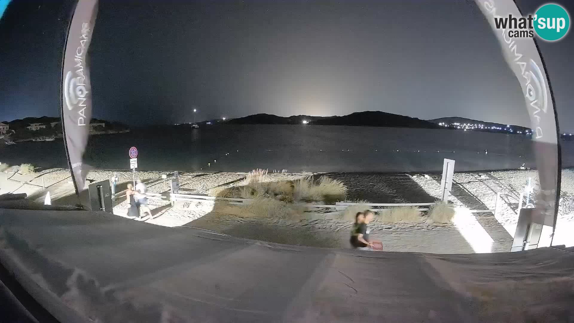 Porto Pollo Windsurfing and Kite surfing live webcam – Sardinia – Italy