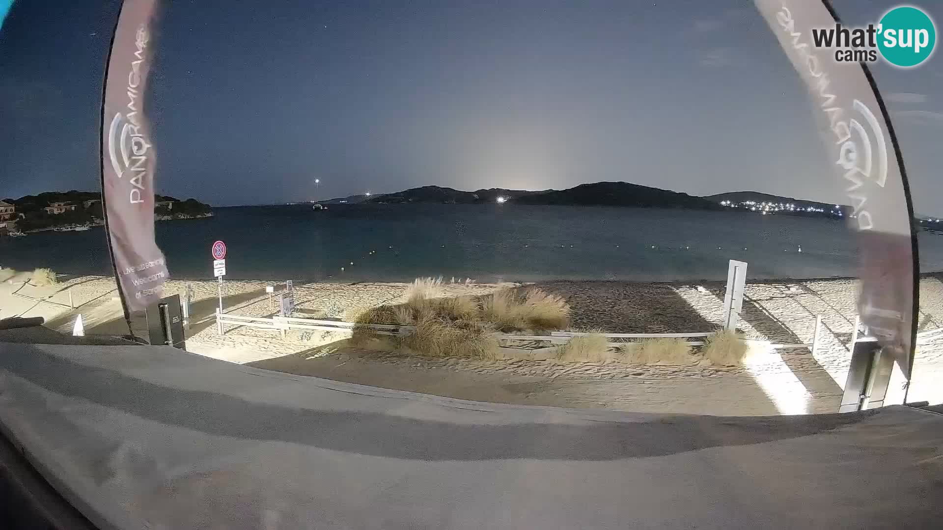 Porto Pollo Windsurfing and Kite surfing live webcam – Sardinia – Italy