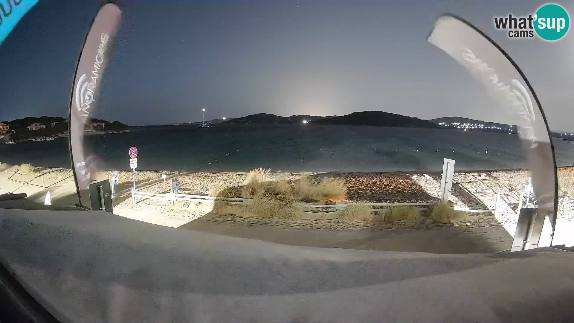 Porto Pollo Windsurfen und Kitesurfen Live-Webcam – Sardinien – Italien