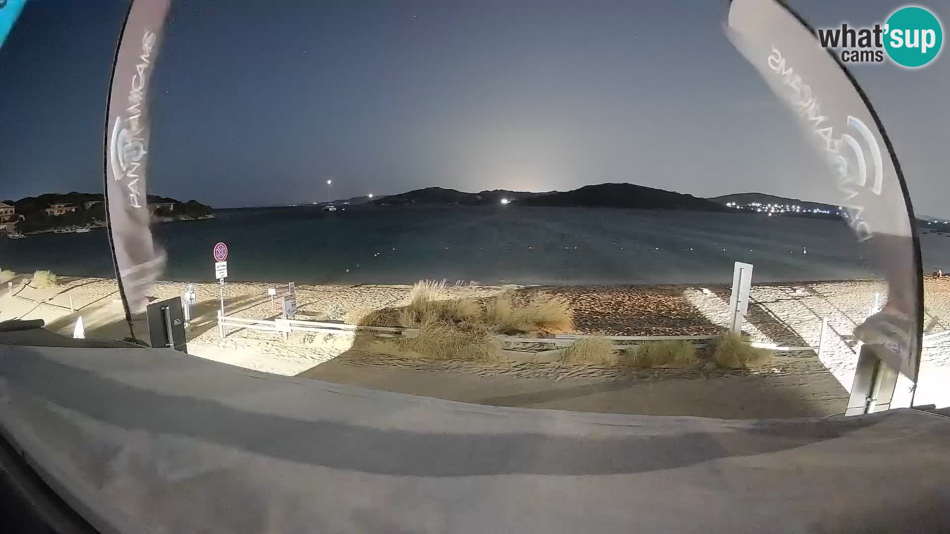 Porto Pollo Windsurfen und Kitesurfen Live-Webcam – Sardinien – Italien