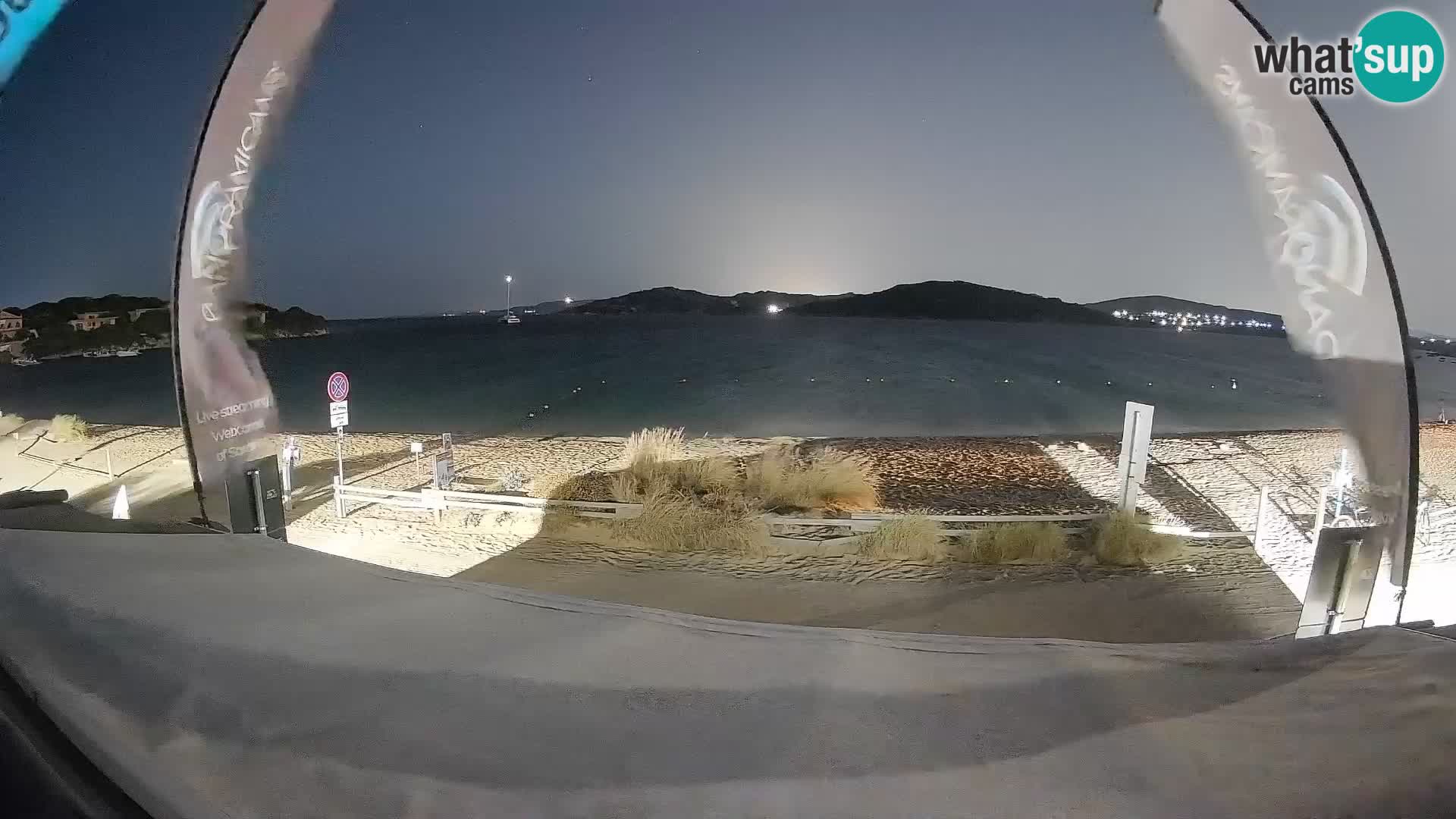 Porto Pollo Windsurfen und Kitesurfen Live-Webcam – Sardinien – Italien