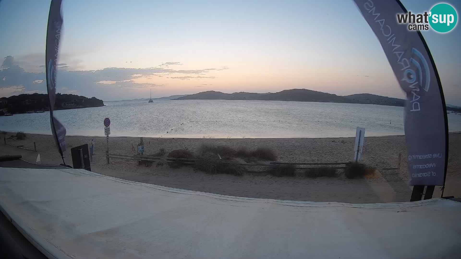 Porto Pollo Windsurf y Kitesurf Webcam en vivo – Cerdeña – Italia