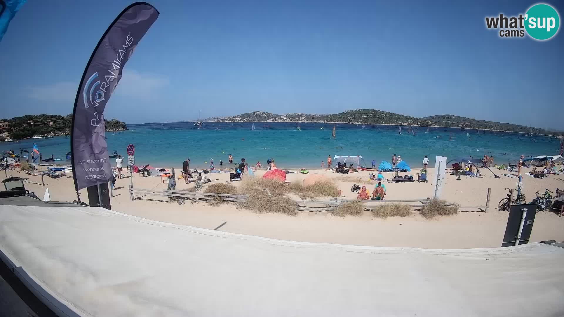 Porto Pollo Windsurfing i Kite surfanje web kamera uživo – Sardinija – Italija