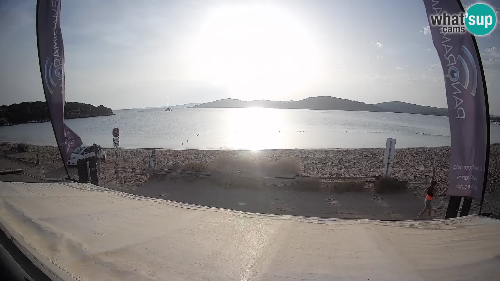 Porto Pollo Windsurfing i Kite surfanje web kamera uživo – Sardinija – Italija