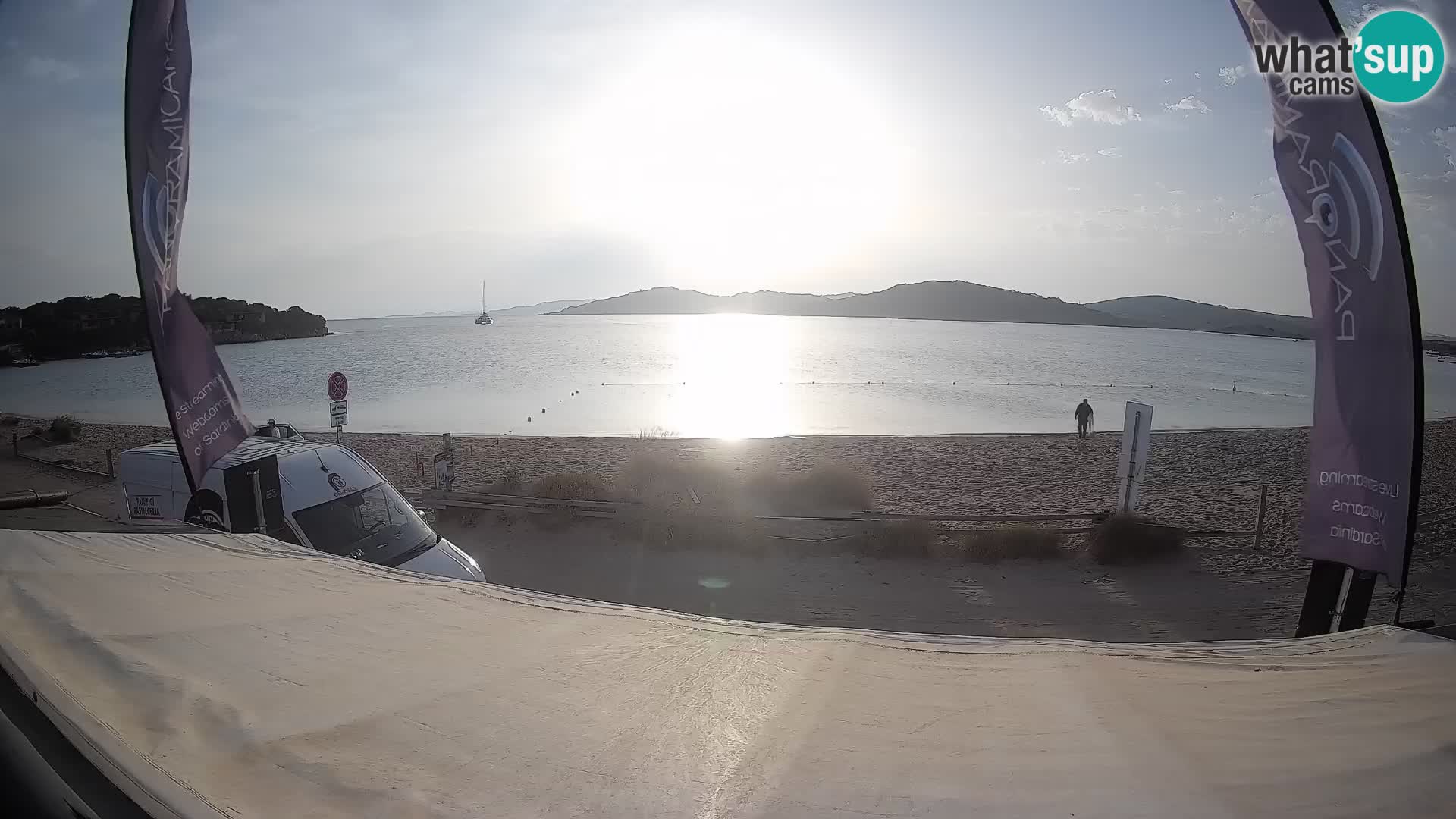 Porto Pollo Windsurf y Kitesurf Webcam en vivo – Cerdeña – Italia