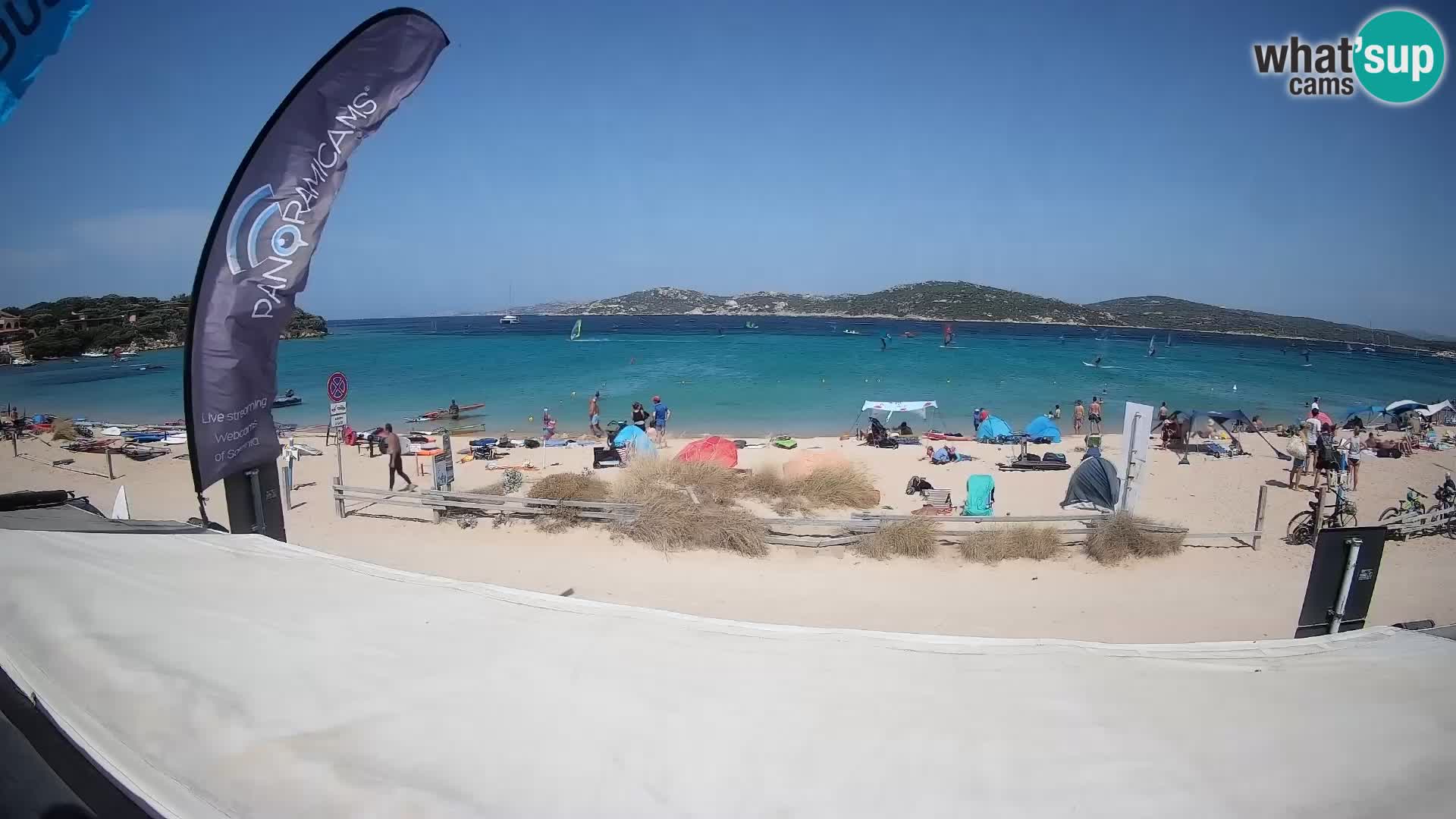 Porto Pollo Windsurfen und Kitesurfen Live-Webcam – Sardinien – Italien