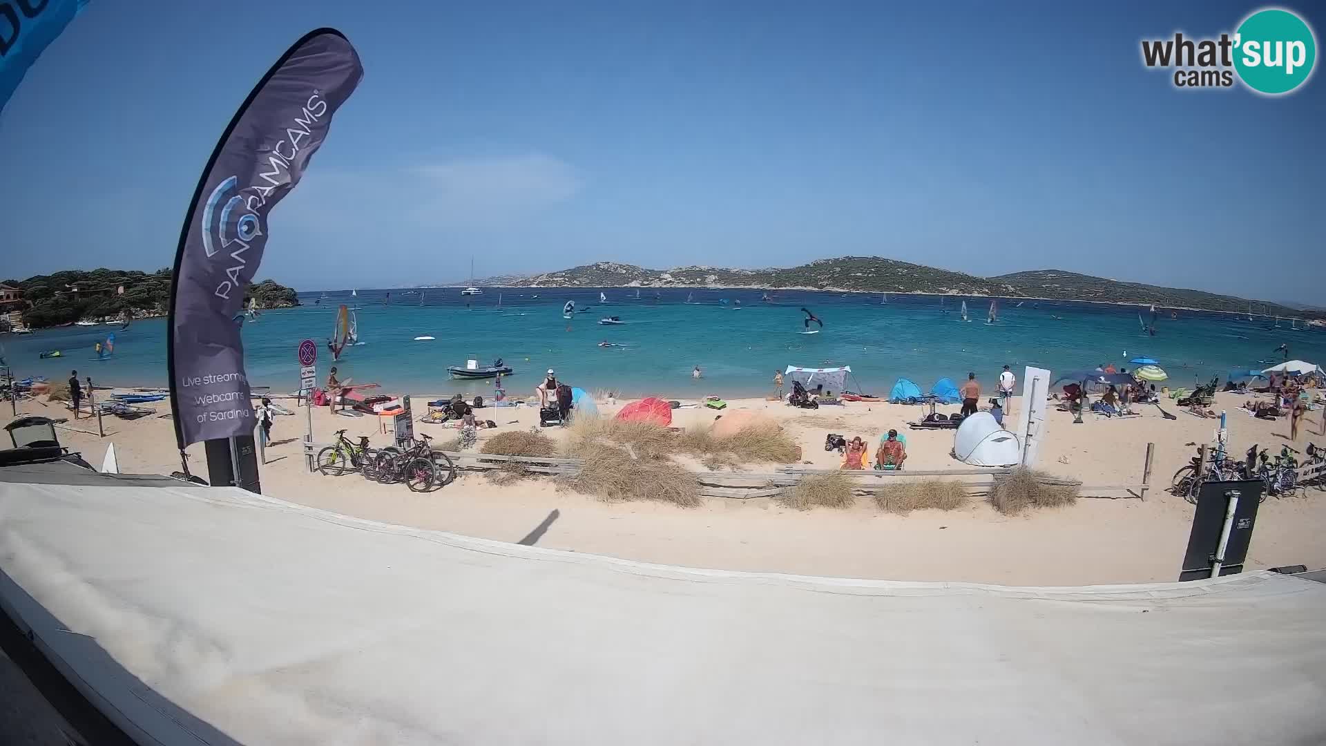 Porto Pollo Windsurfing i Kite surfanje web kamera uživo – Sardinija – Italija