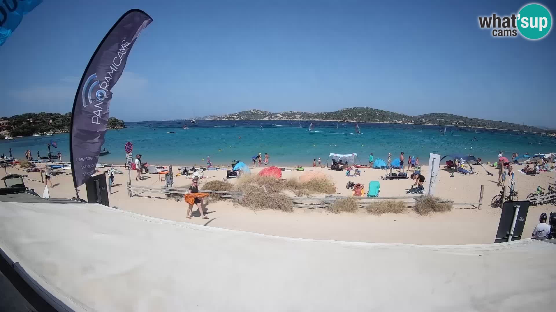 Porto Pollo Windsurfing i Kite surfanje web kamera uživo – Sardinija – Italija